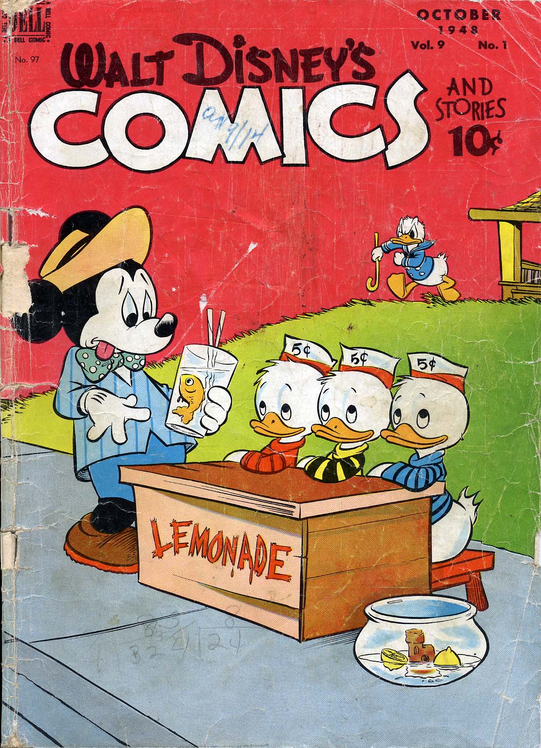 Read online Walt Disney's Comics and Stories comic -  Issue #97 - 1