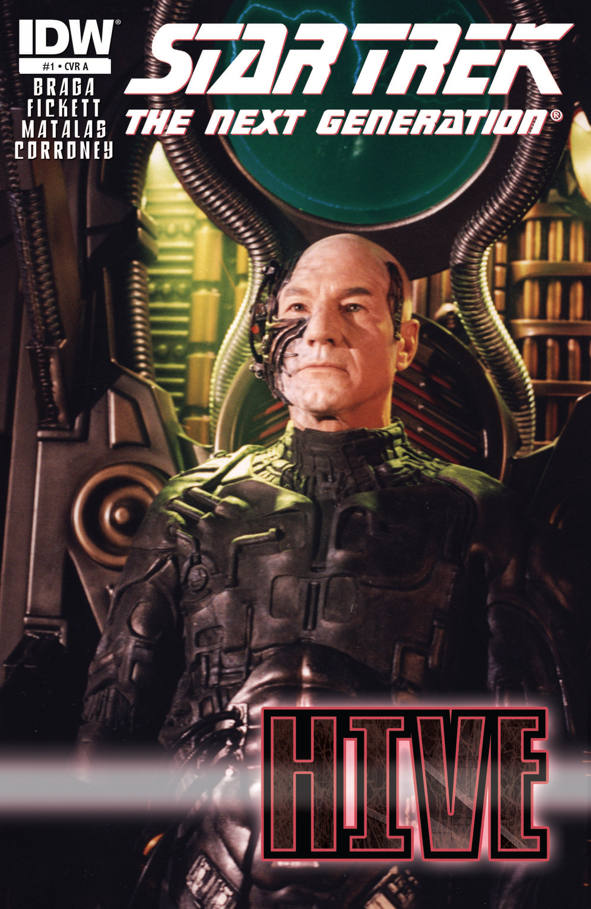 Read online Star Trek: The Next Generation - Hive comic -  Issue #1 - 2