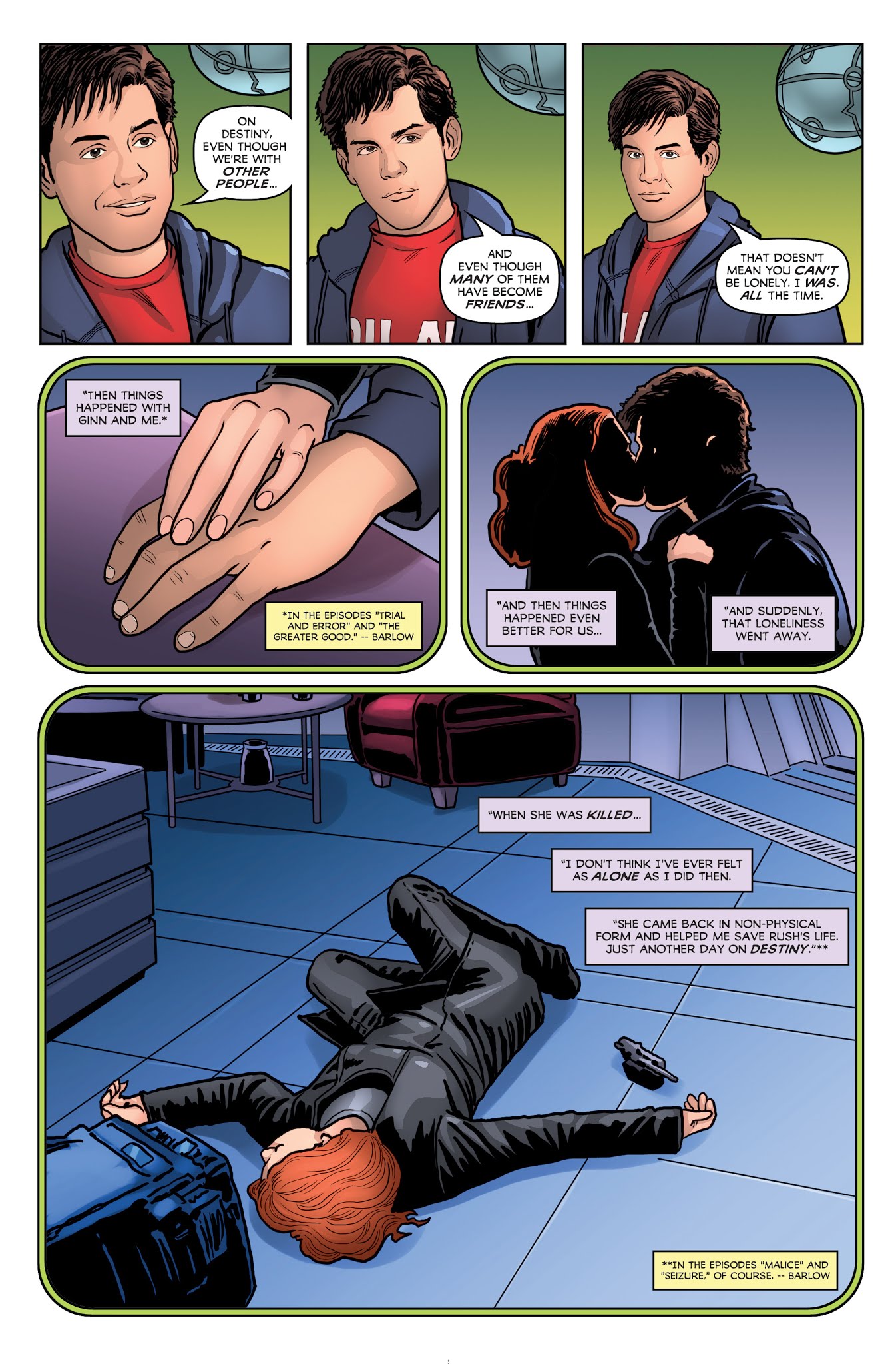 Read online Stargate Atlantis / Stargate Universe Anthology comic -  Issue # Full - 9