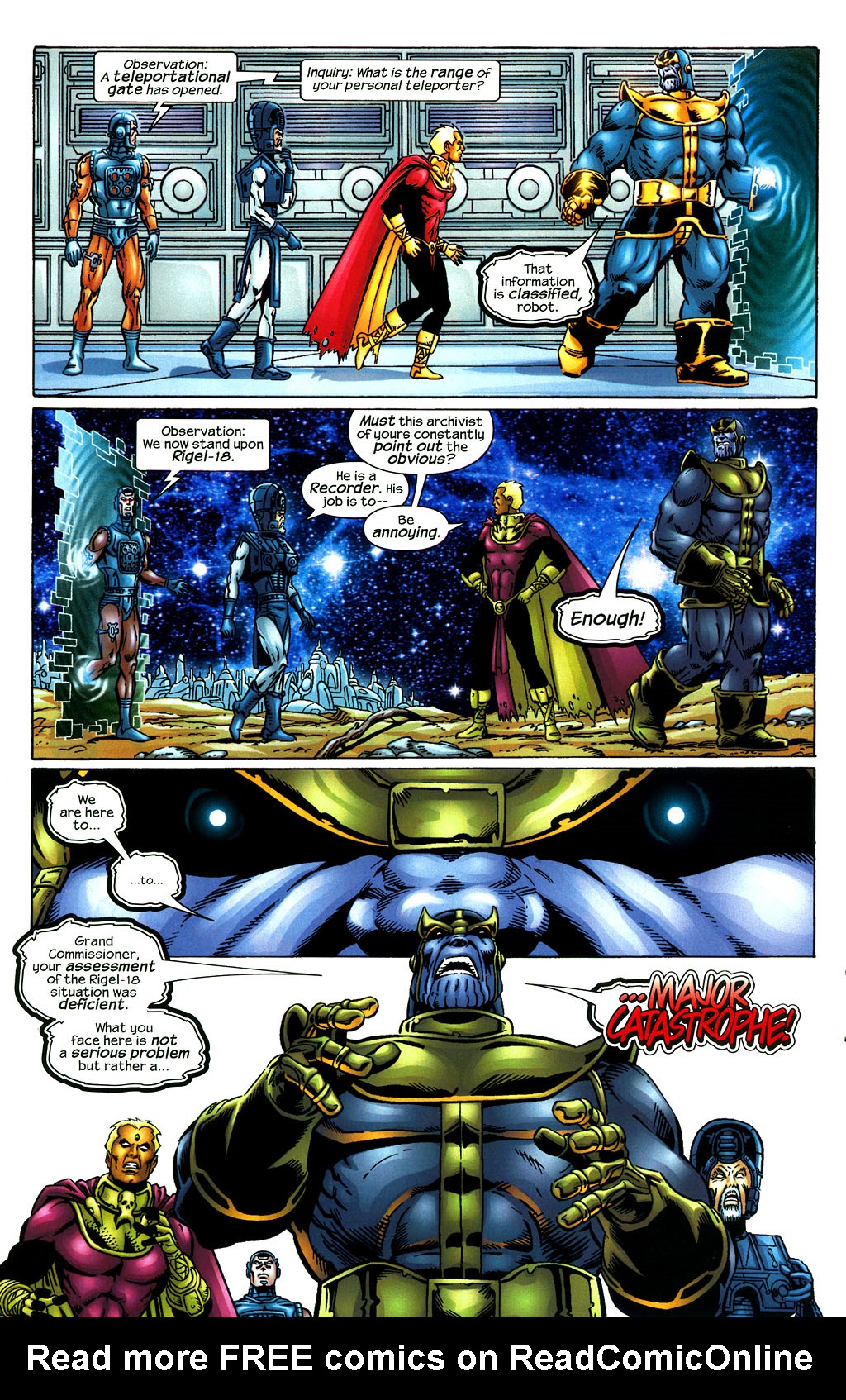 Read online Thanos (2003) comic -  Issue #2 - 16