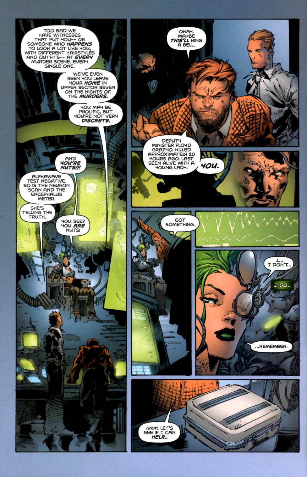 Read online Aphrodite IX (2000) comic -  Issue #3 - 5