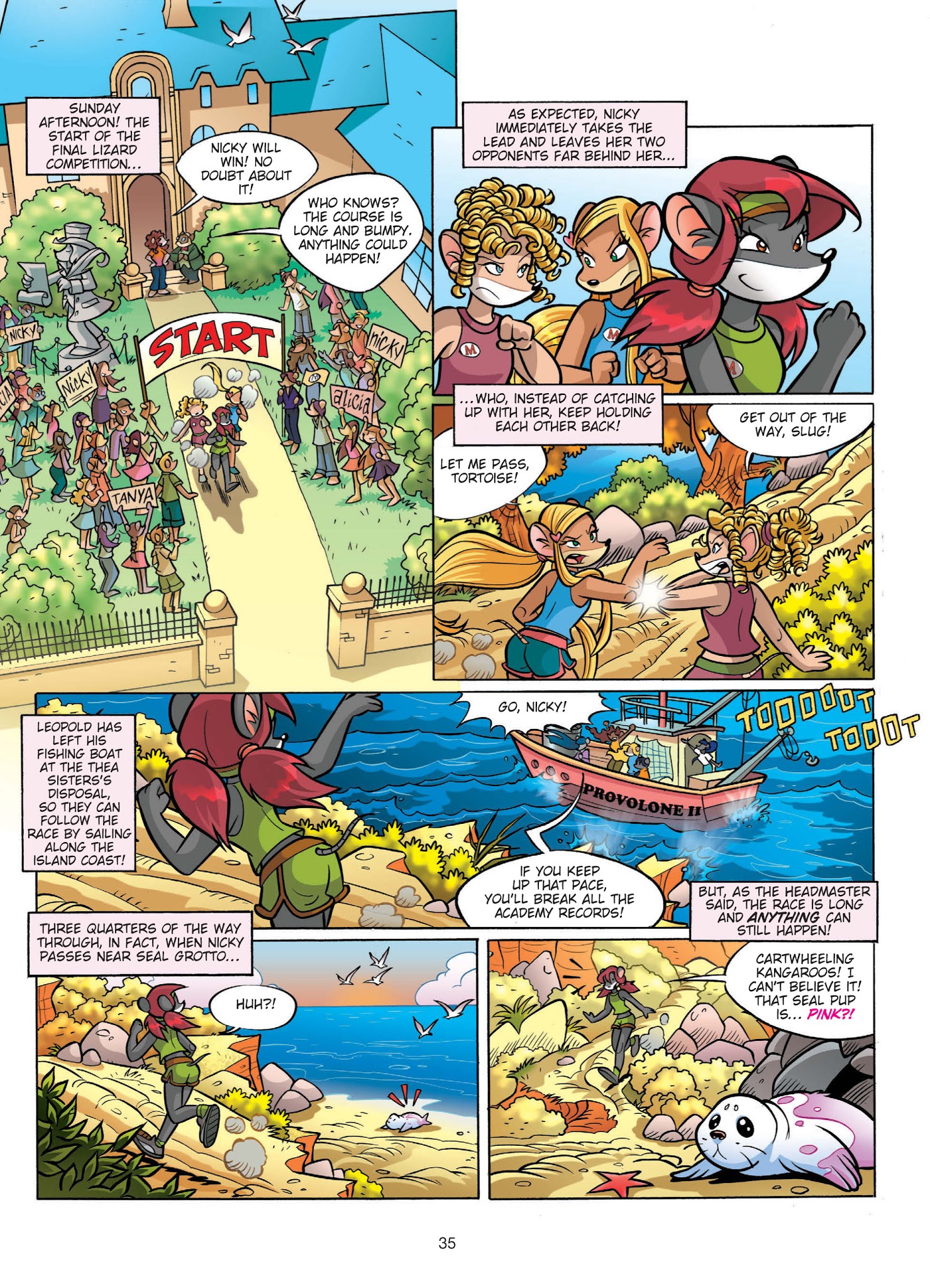 Read online Thea Stilton comic -  Issue # TPB 2 - 36
