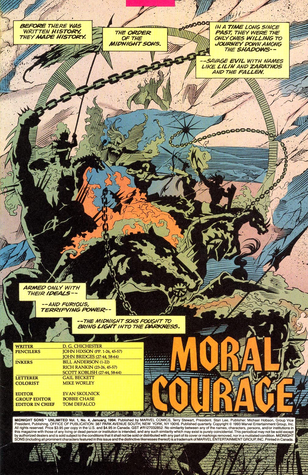 Read online Midnight Sons Unlimited comic -  Issue #4 - 2