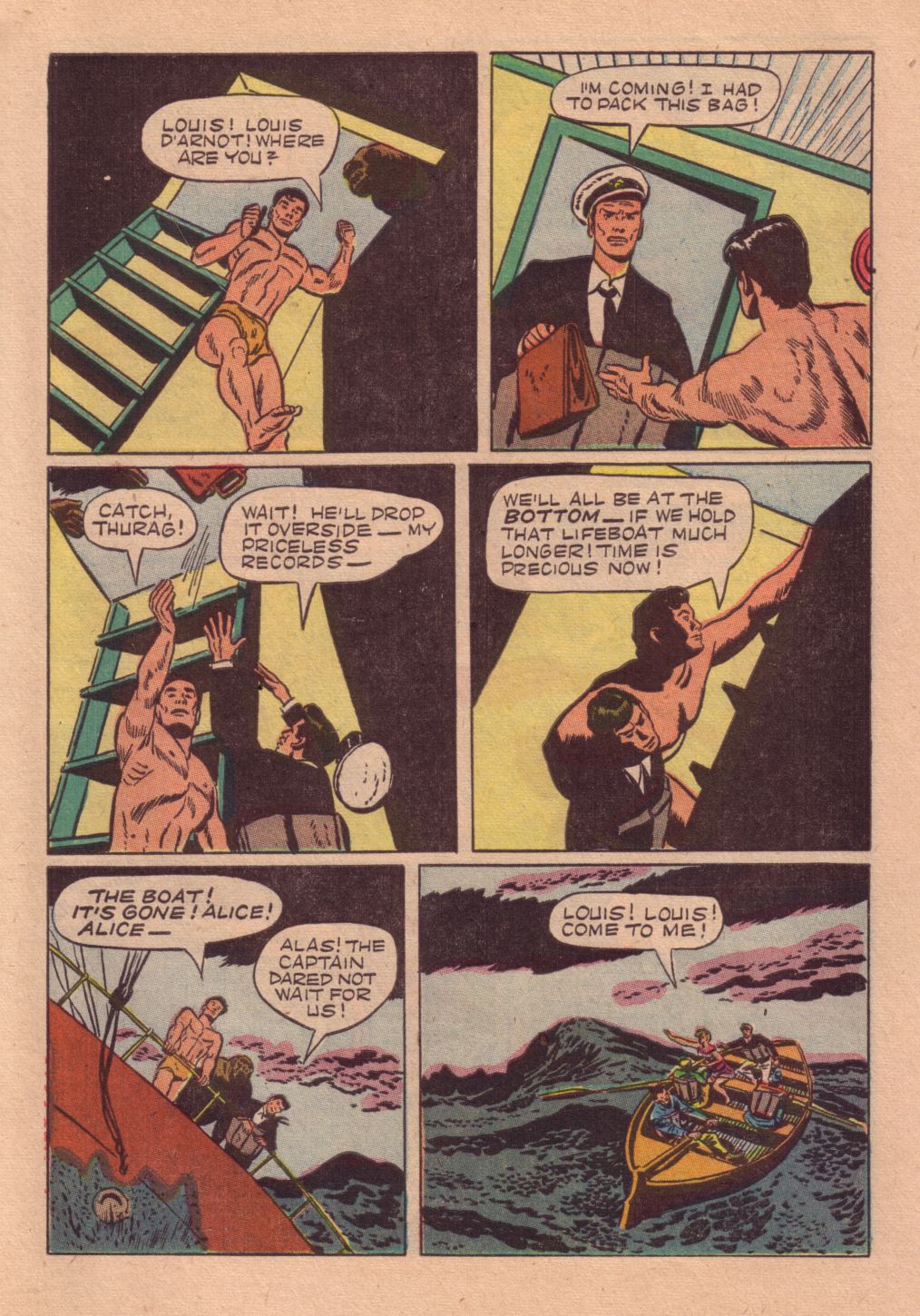 Read online Tarzan (1948) comic -  Issue #29 - 7