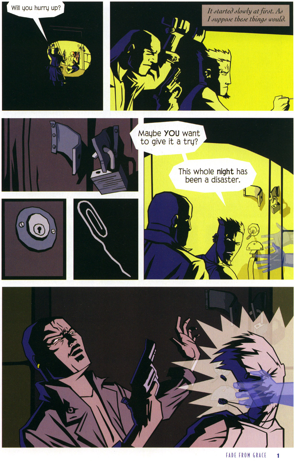 Read online Fade from Grace comic -  Issue #2 - 3