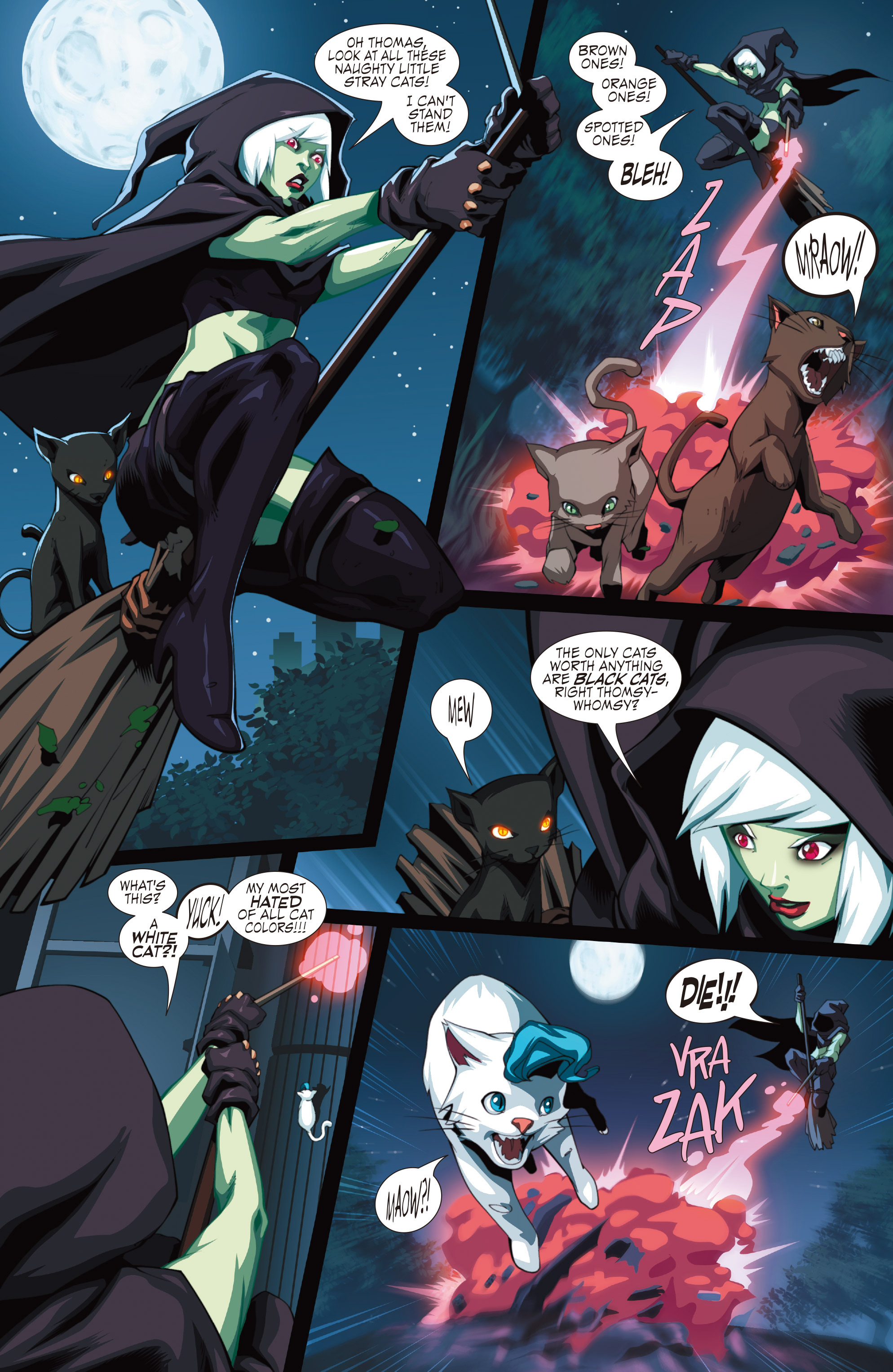Read online Darkstalkers: The Night Warriors comic -  Issue #2 - 23