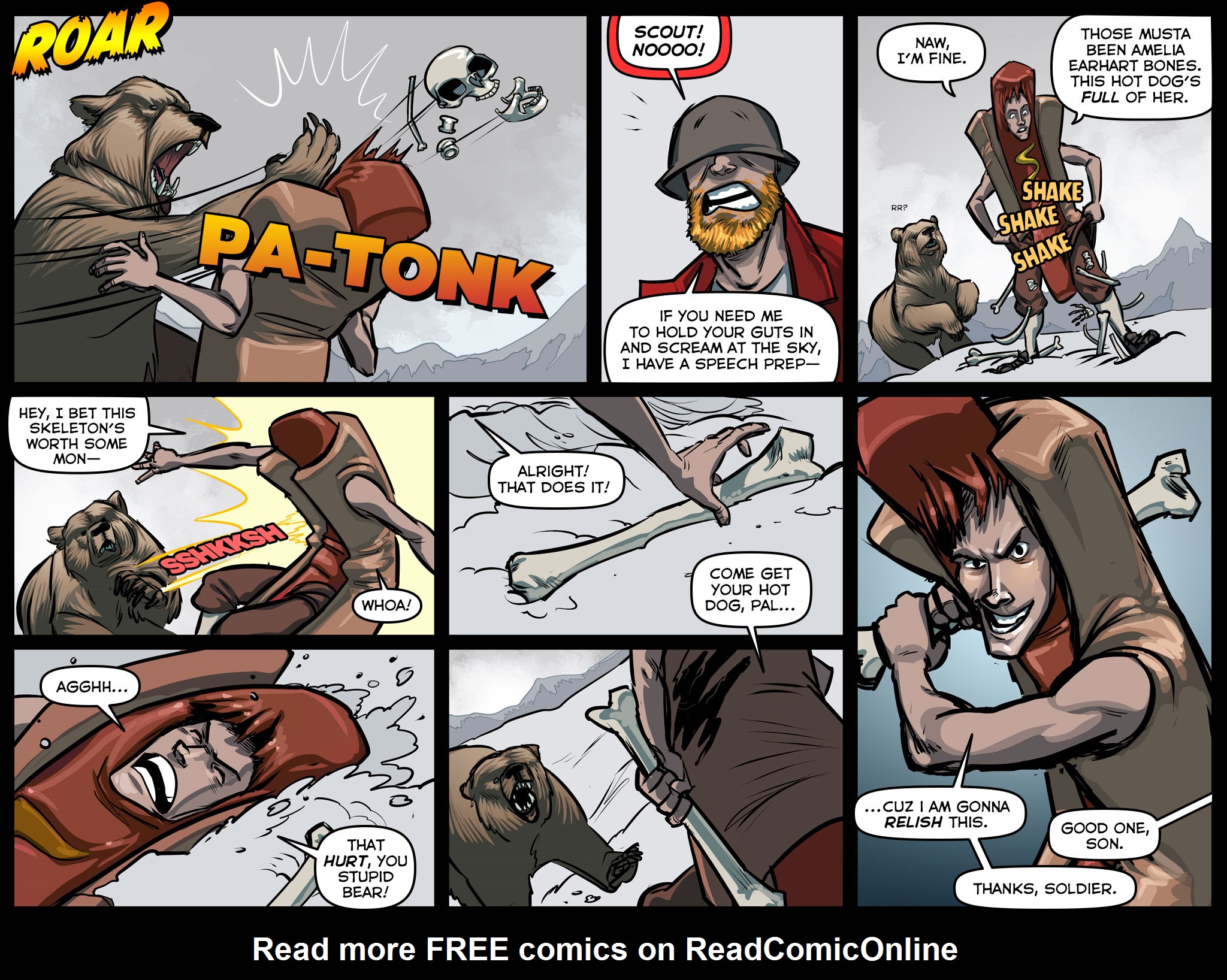 Read online Team Fortress 2 comic -  Issue #3 - 27