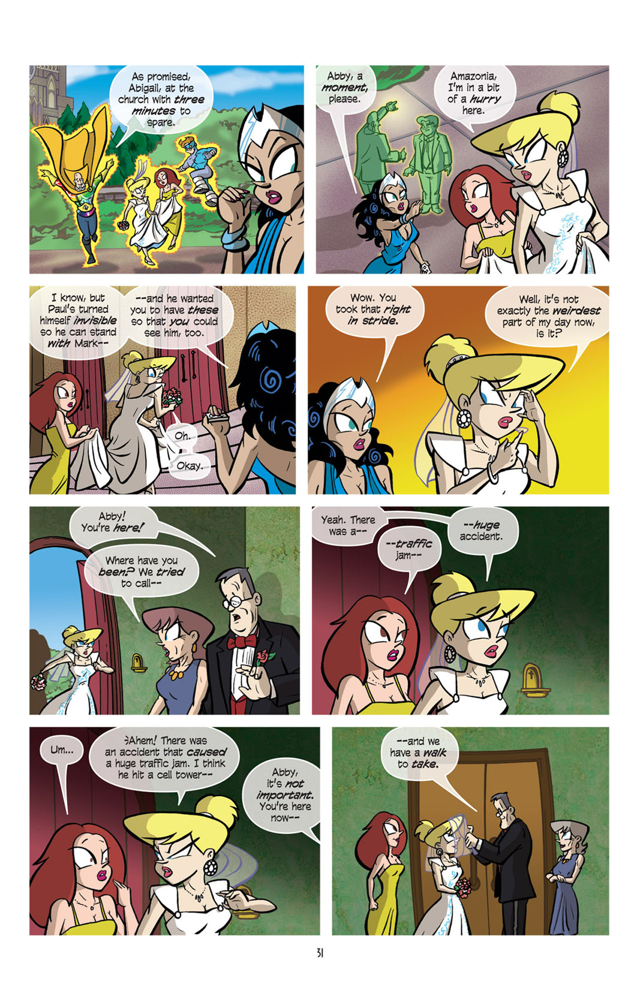 Read online Love and Capes comic -  Issue #12 - 34