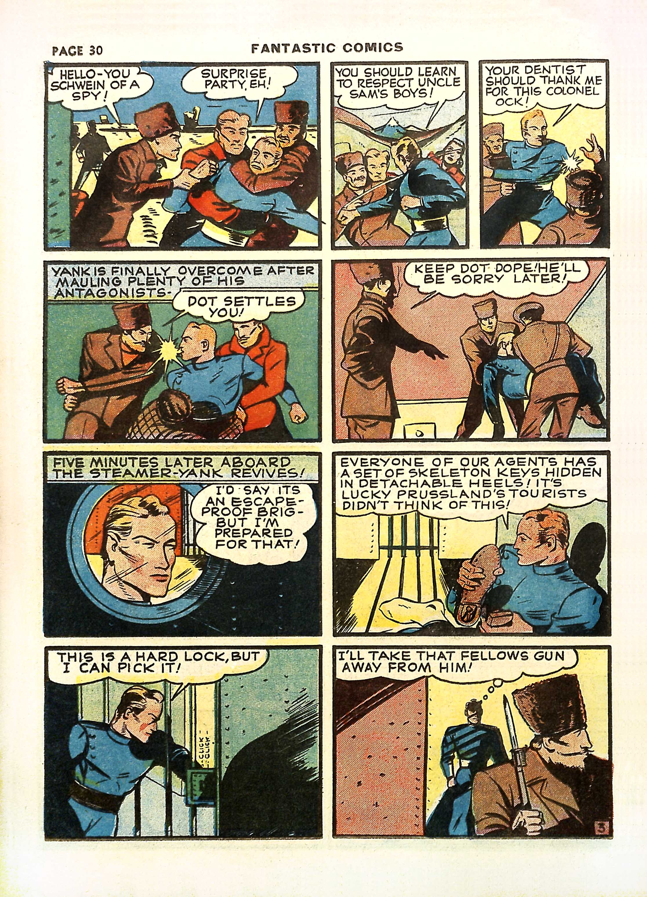 Read online Fantastic Comics comic -  Issue #11 - 33