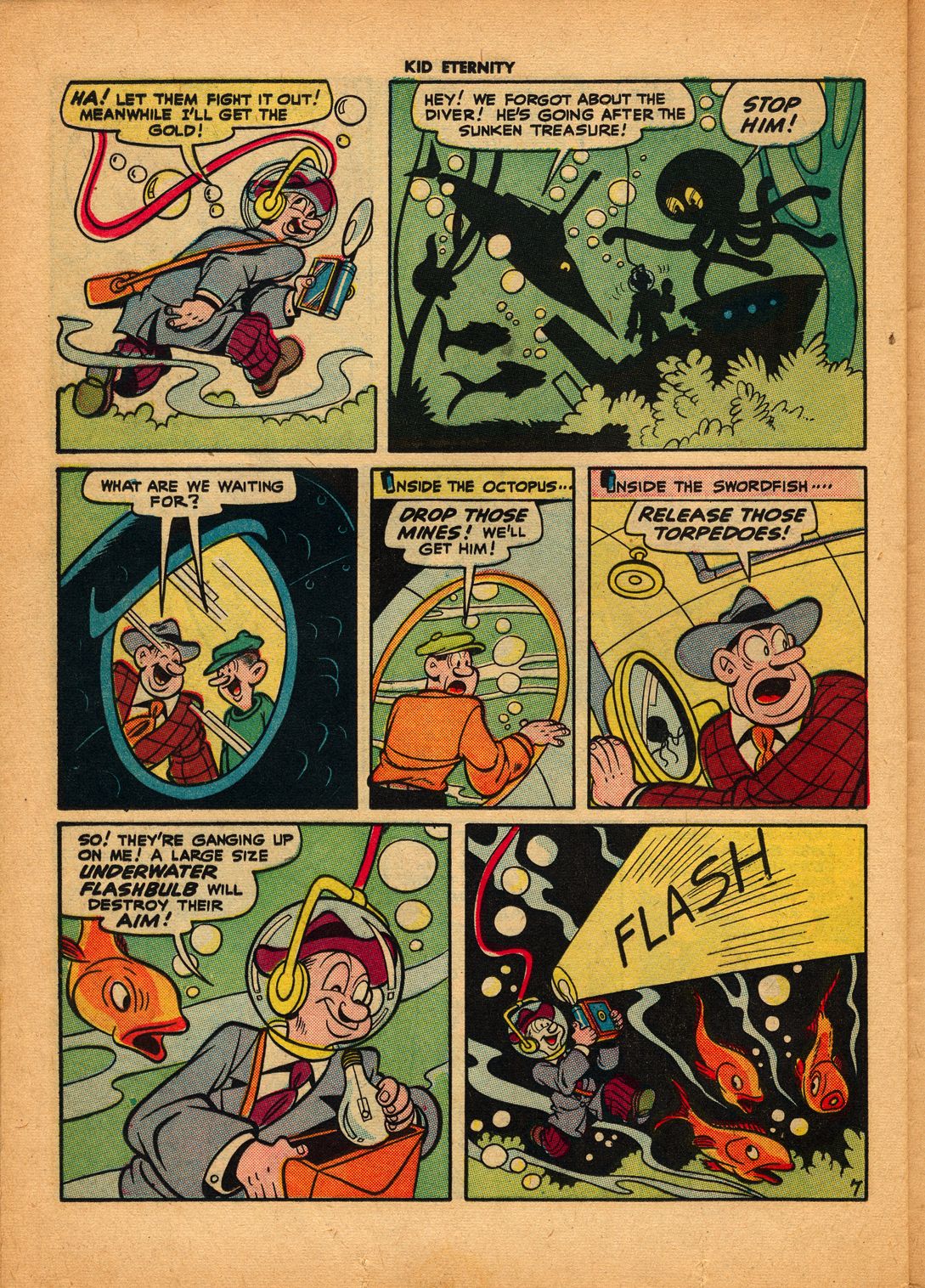 Read online Kid Eternity (1946) comic -  Issue #5 - 32