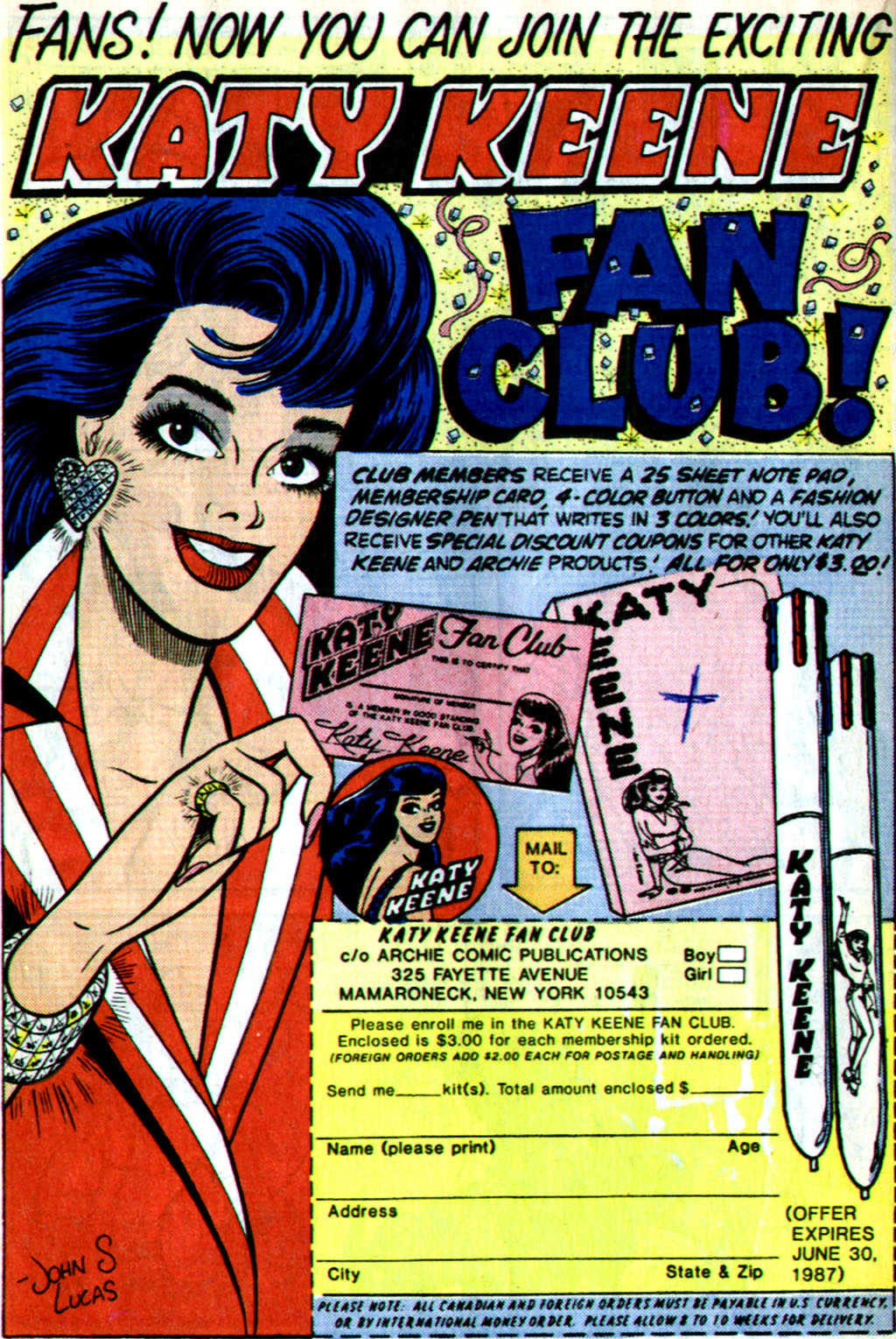 Read online Katy Keene (1983) comic -  Issue #21 - 18
