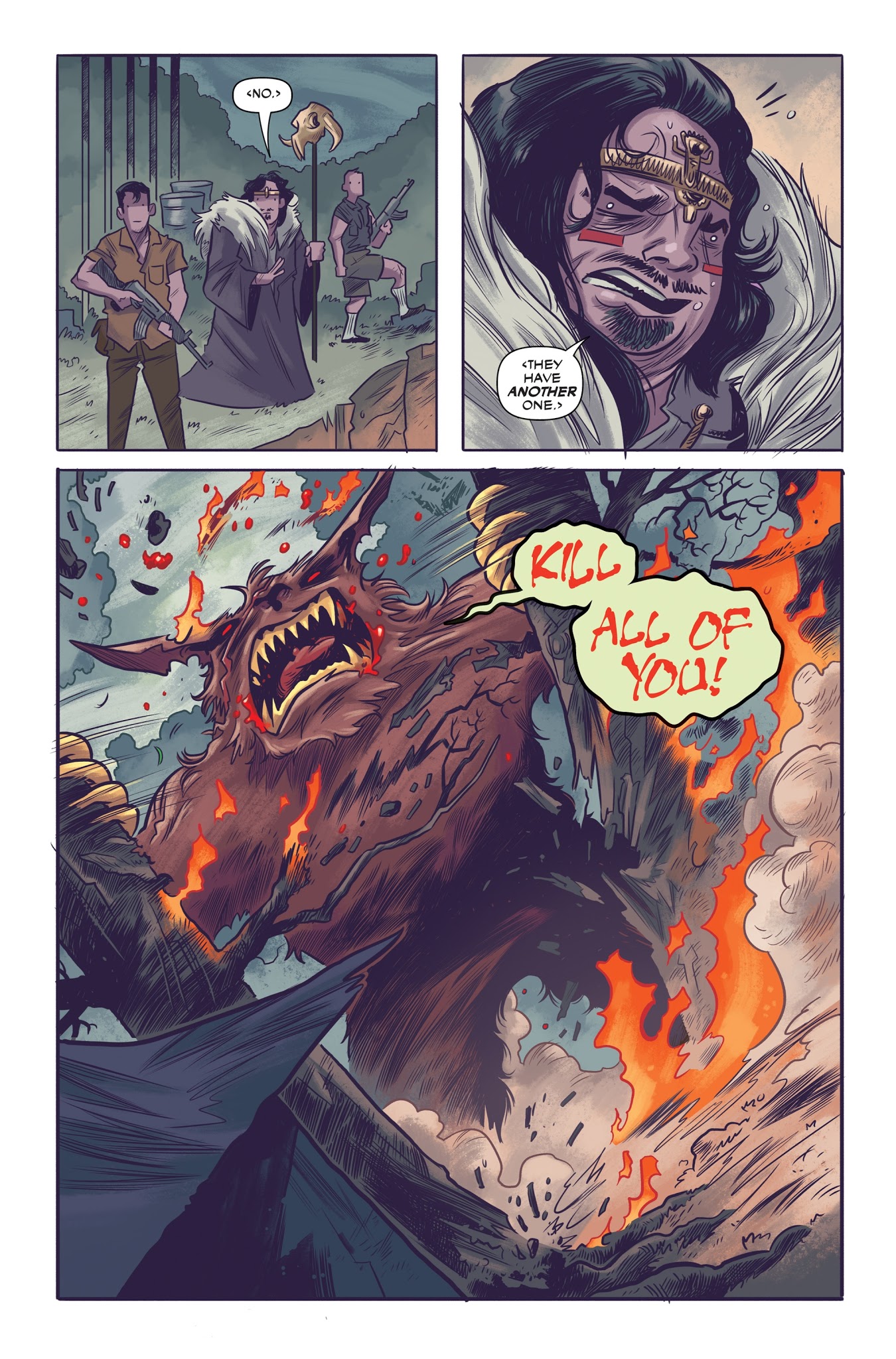 Read online 'Namwolf comic -  Issue #4 - 13
