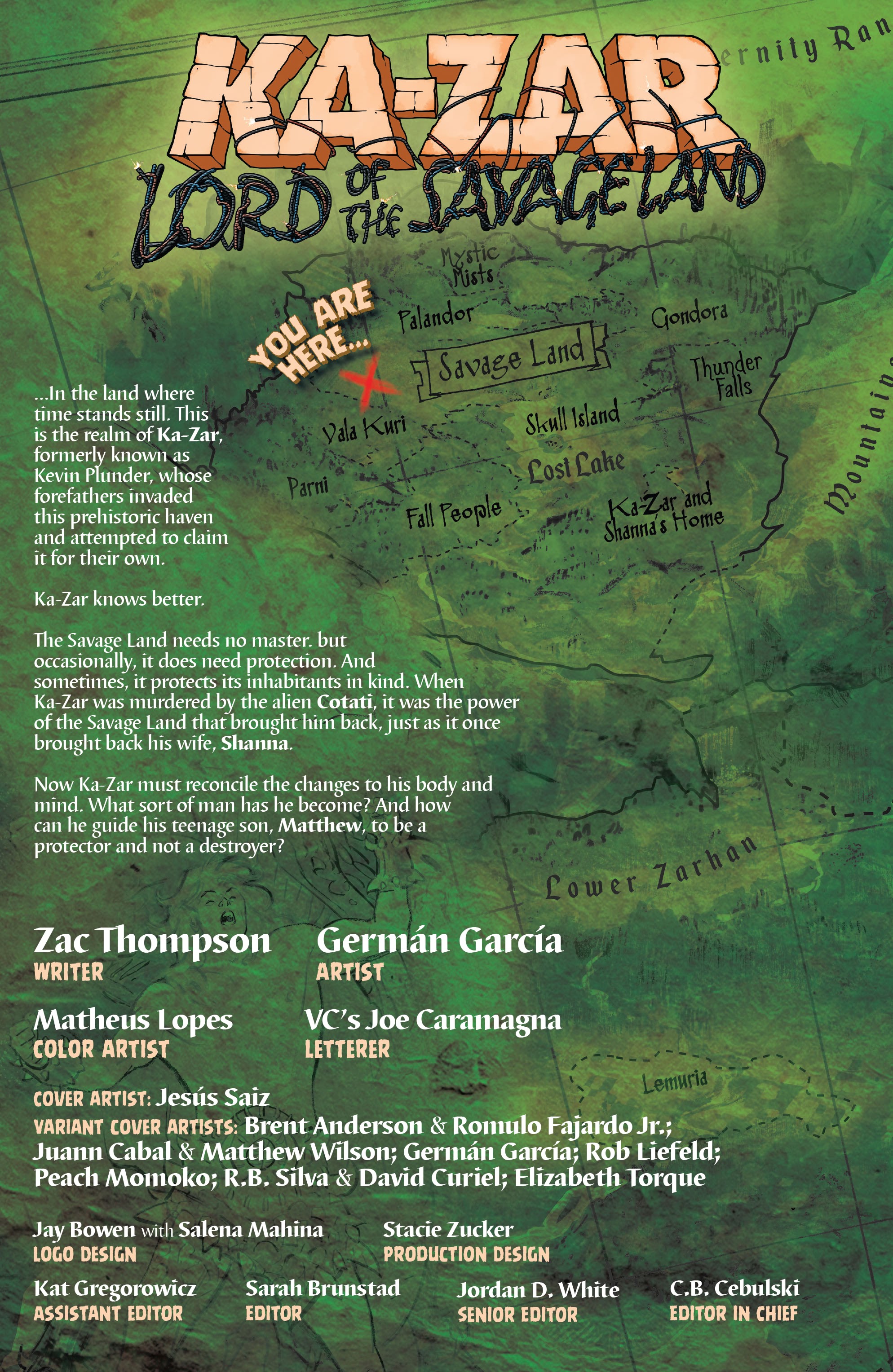 Read online Ka-Zar Lord of the Savage Land comic -  Issue #1 - 6