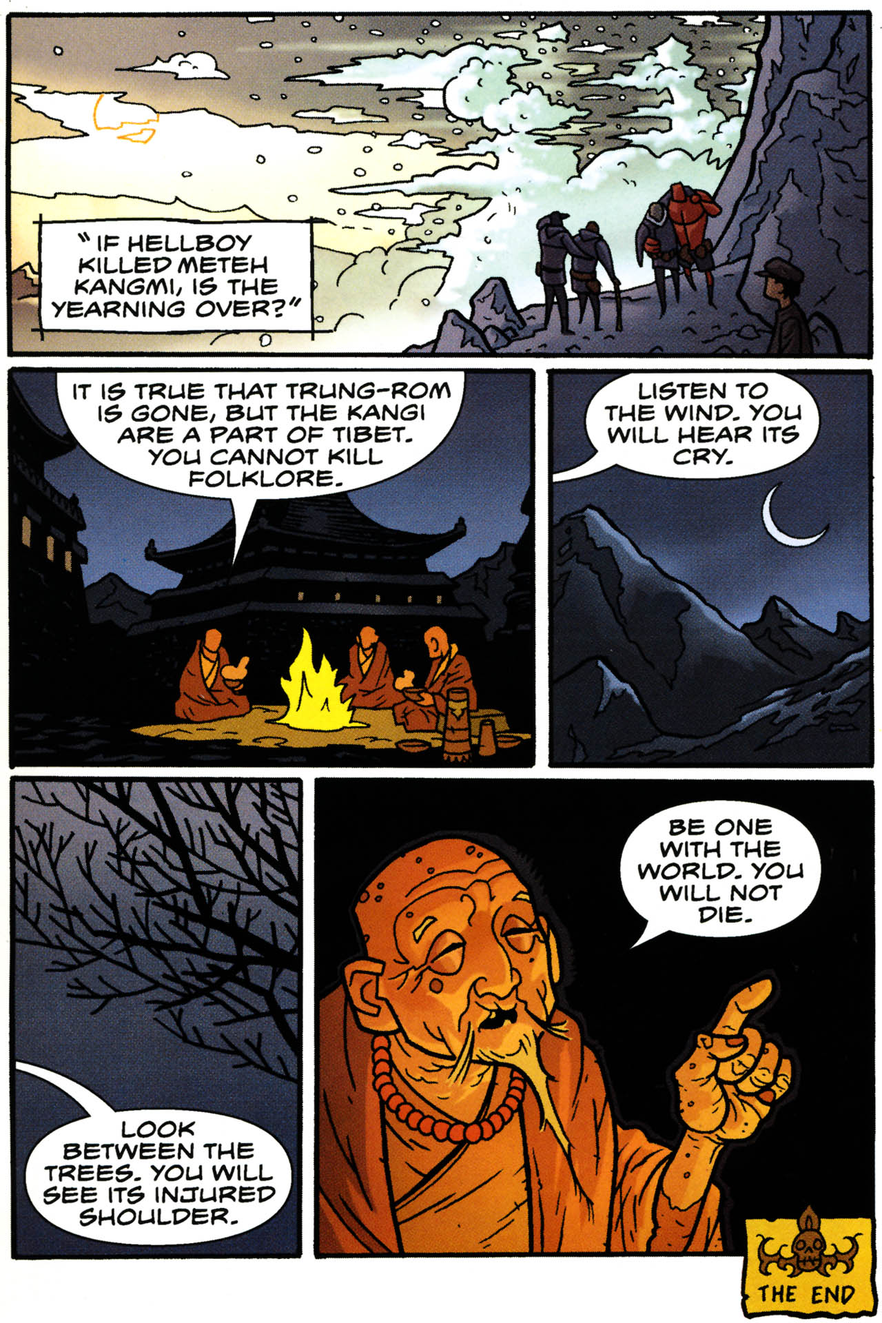 Read online Hellboy Animated: The Yearning comic -  Issue # Full - 29