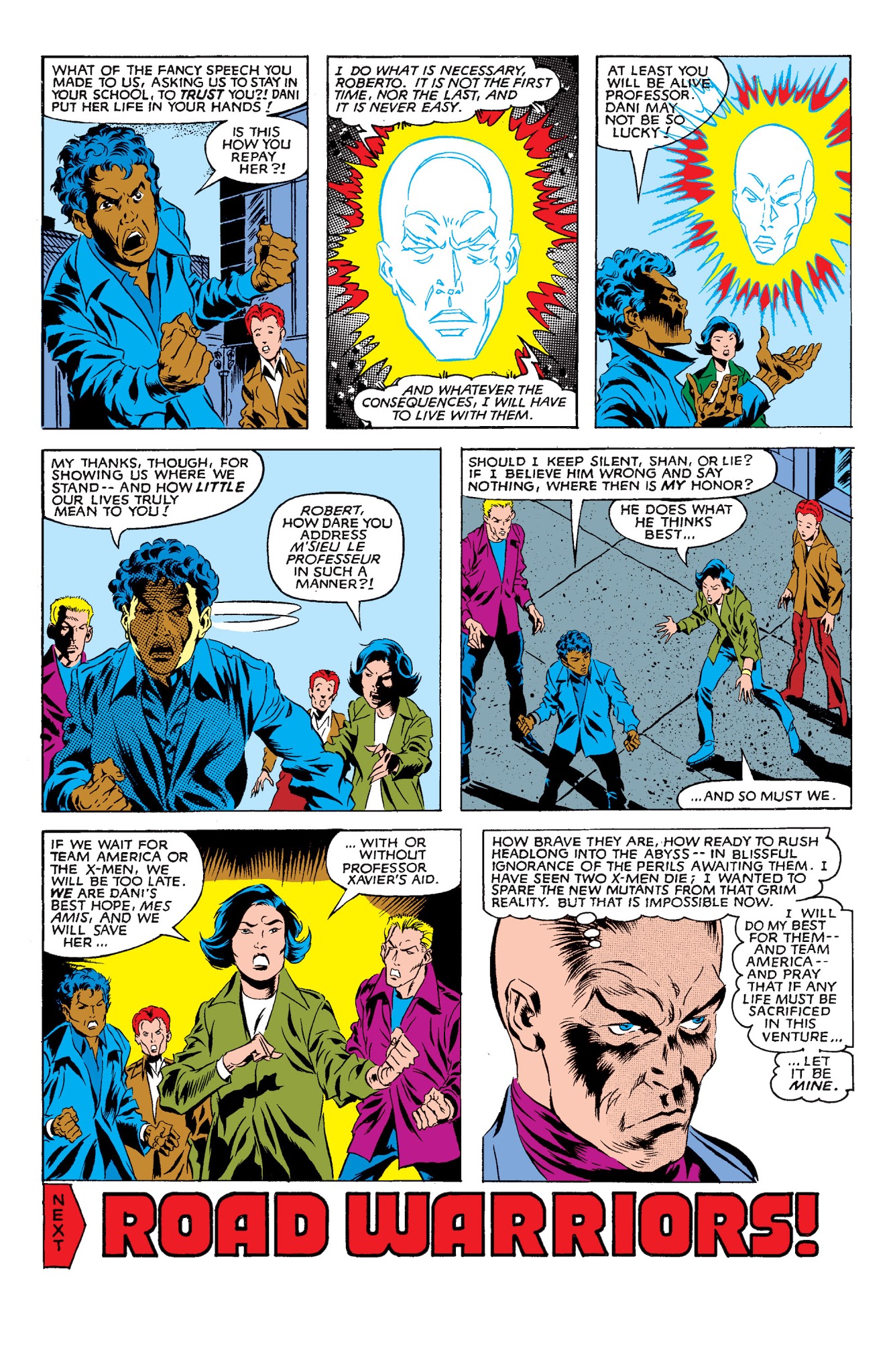 Read online New Mutants Classic comic -  Issue # TPB 1 - 191