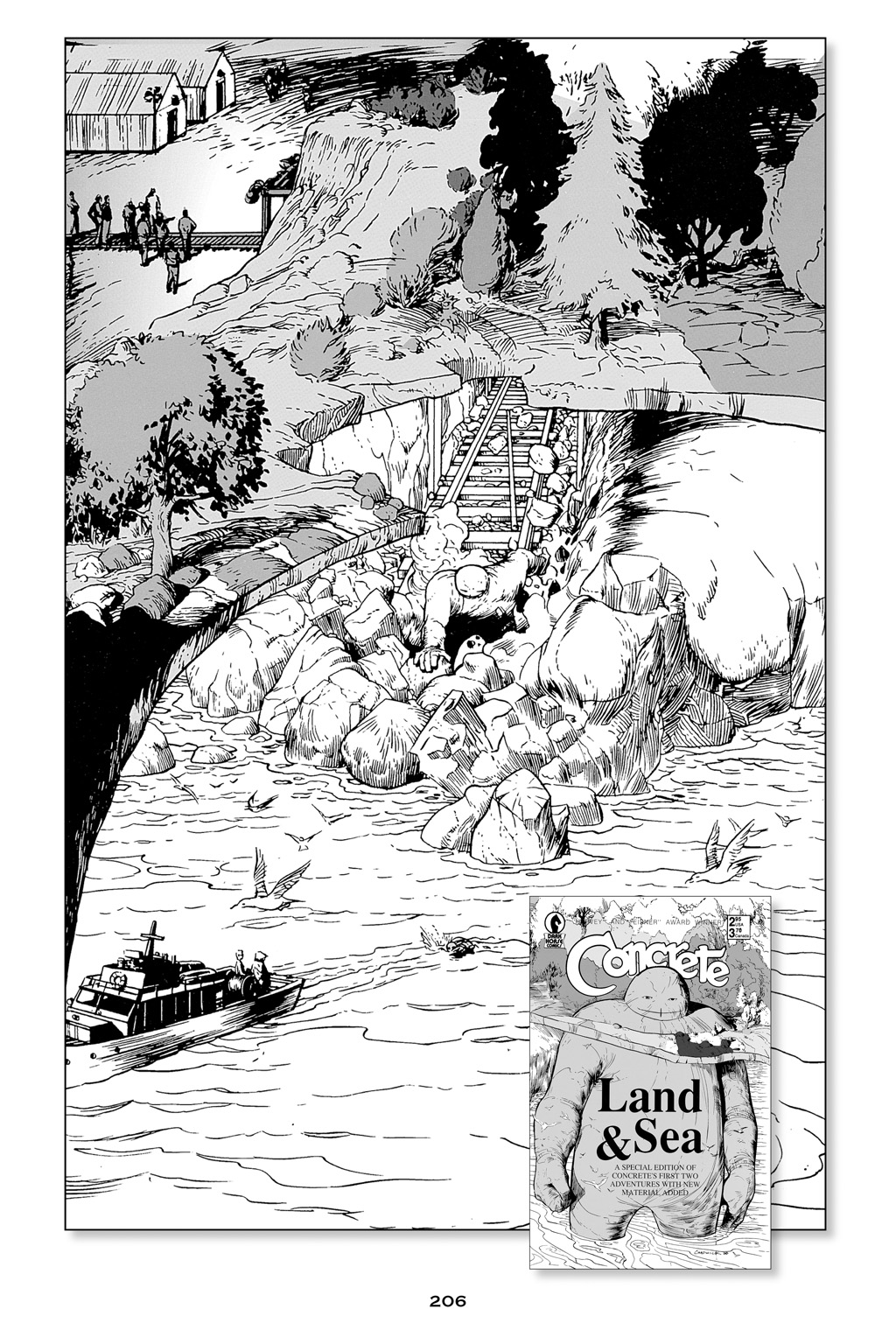 Read online Concrete (2005) comic -  Issue # TPB 2 - 204