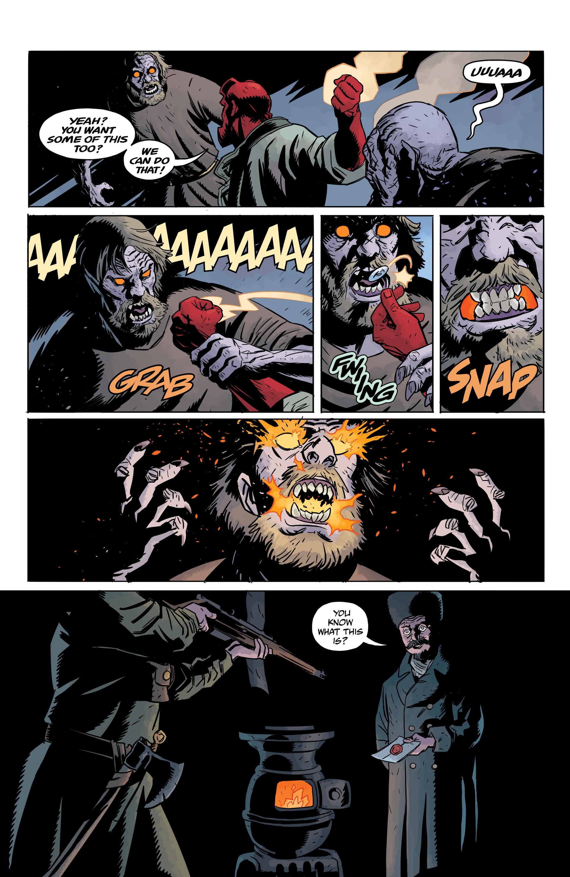 Read online Hellboy and the B.P.R.D.: The Return of Effie Kolb and Others comic -  Issue # TPB (Part 1) - 72