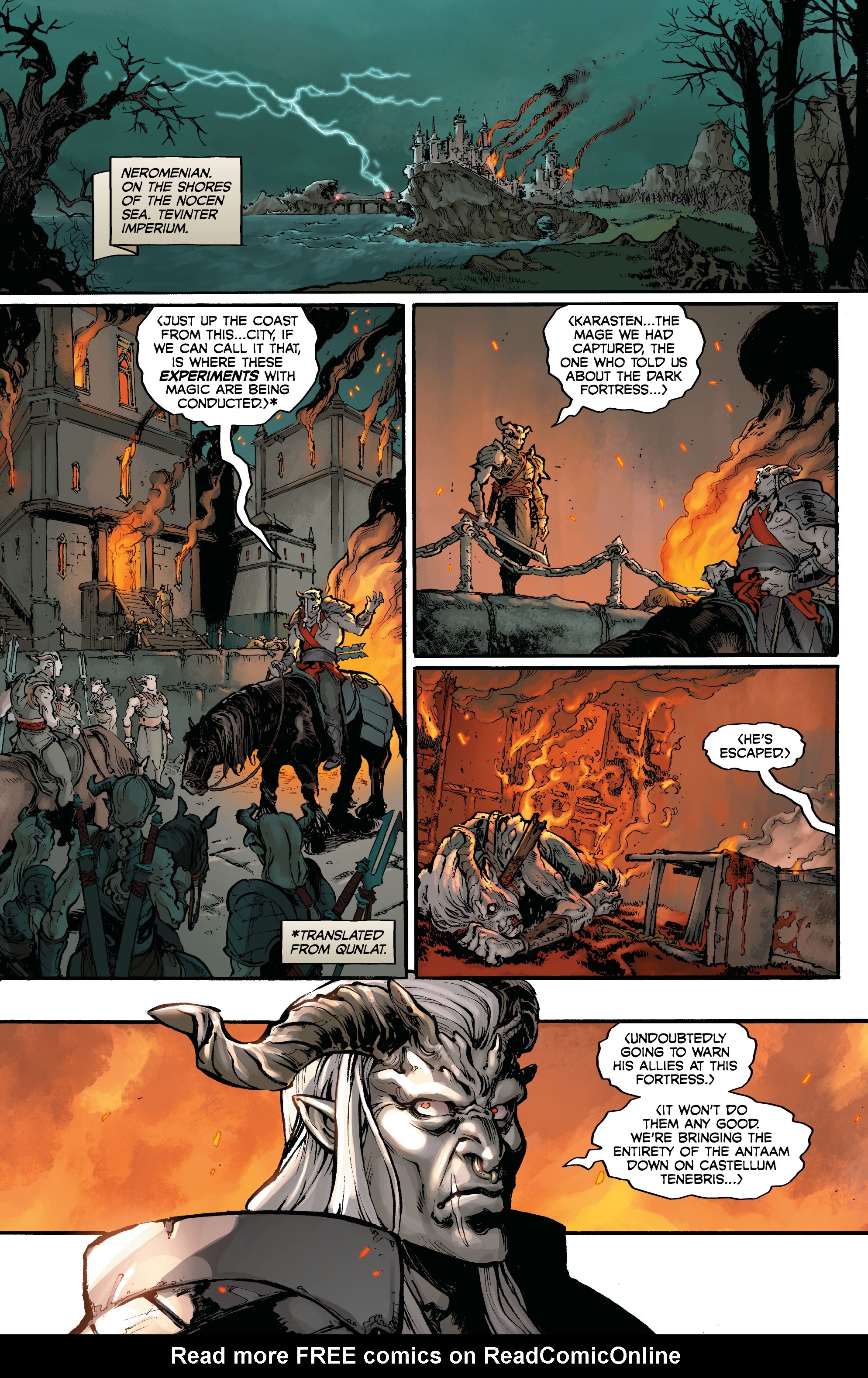 Read online Dragon Age: Dark Fortress comic -  Issue #2 - 3