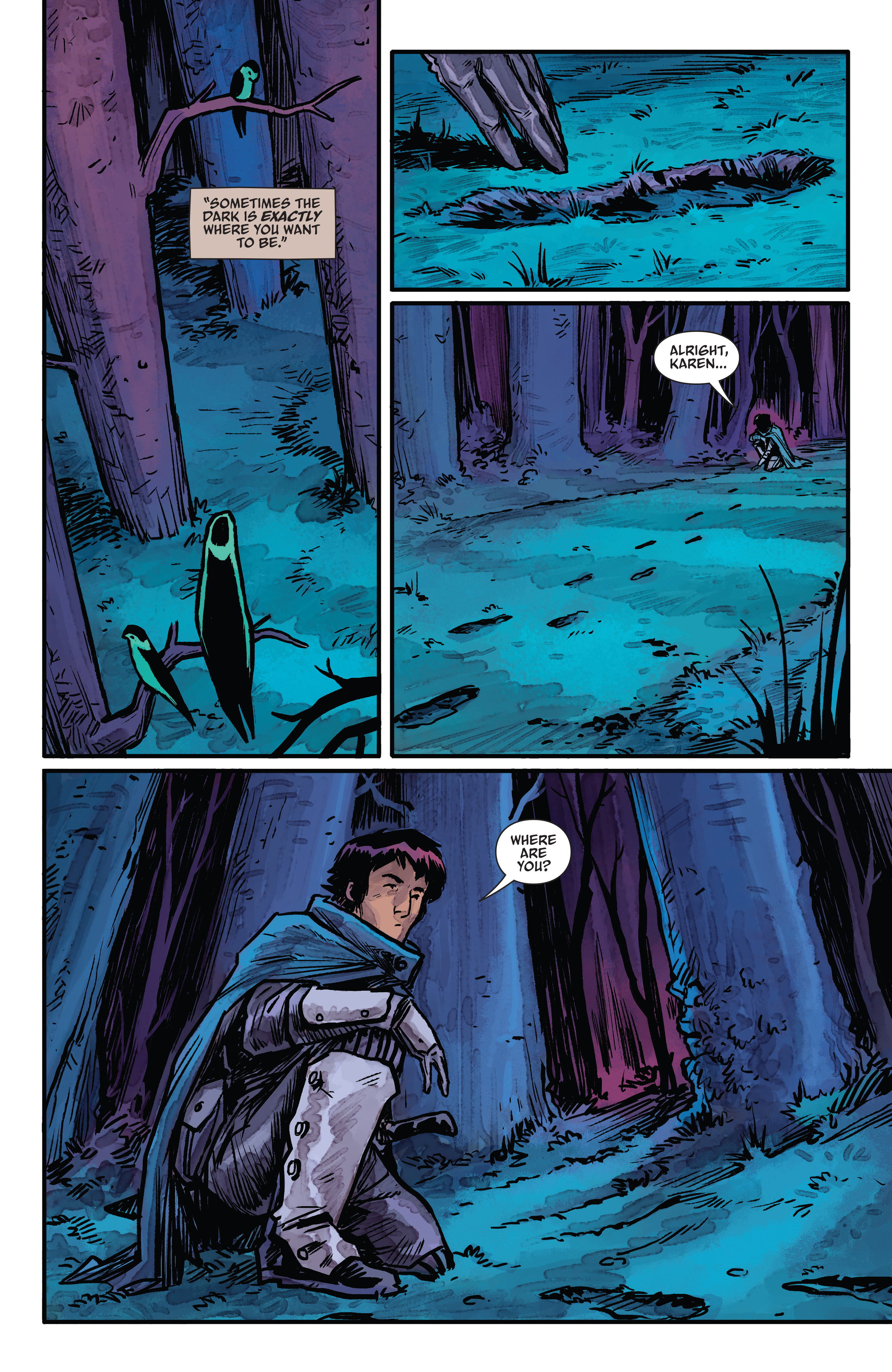Read online The Woods comic -  Issue # _Yearbook Edition 2 (Part 1) - 33