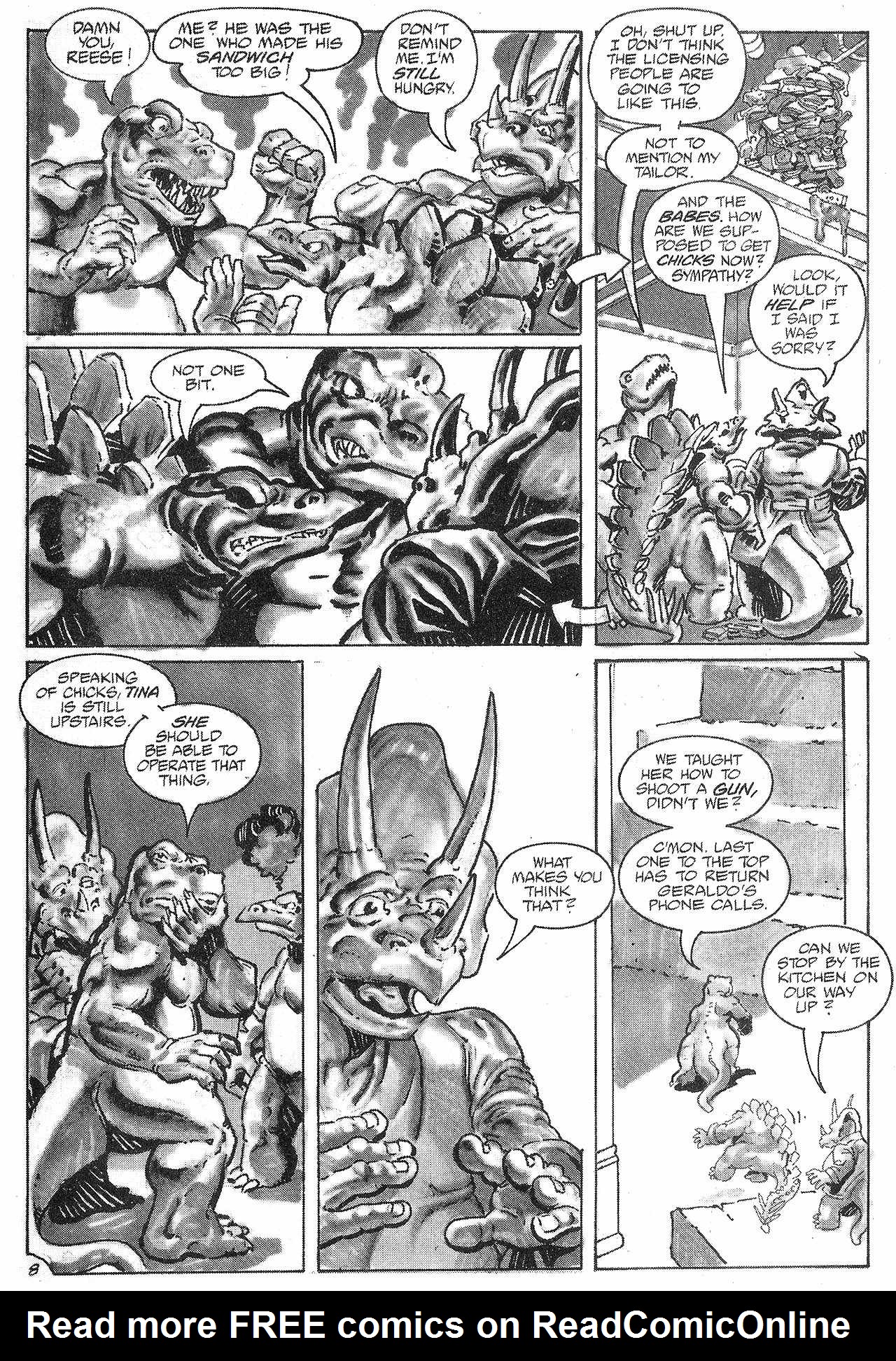 Read online Dinosaurs For Hire (1988) comic -  Issue #6 - 10