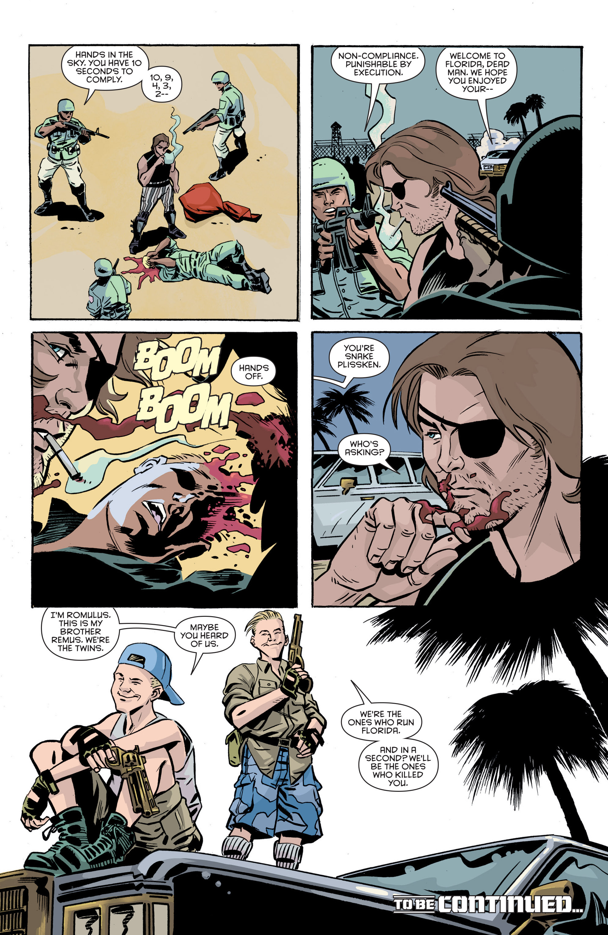 Read online Escape from New York comic -  Issue #1 - 24