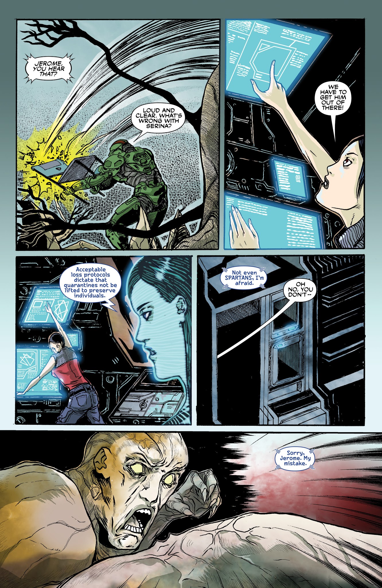 Read online Halo: Tales from the Slipspace comic -  Issue # TPB - 15