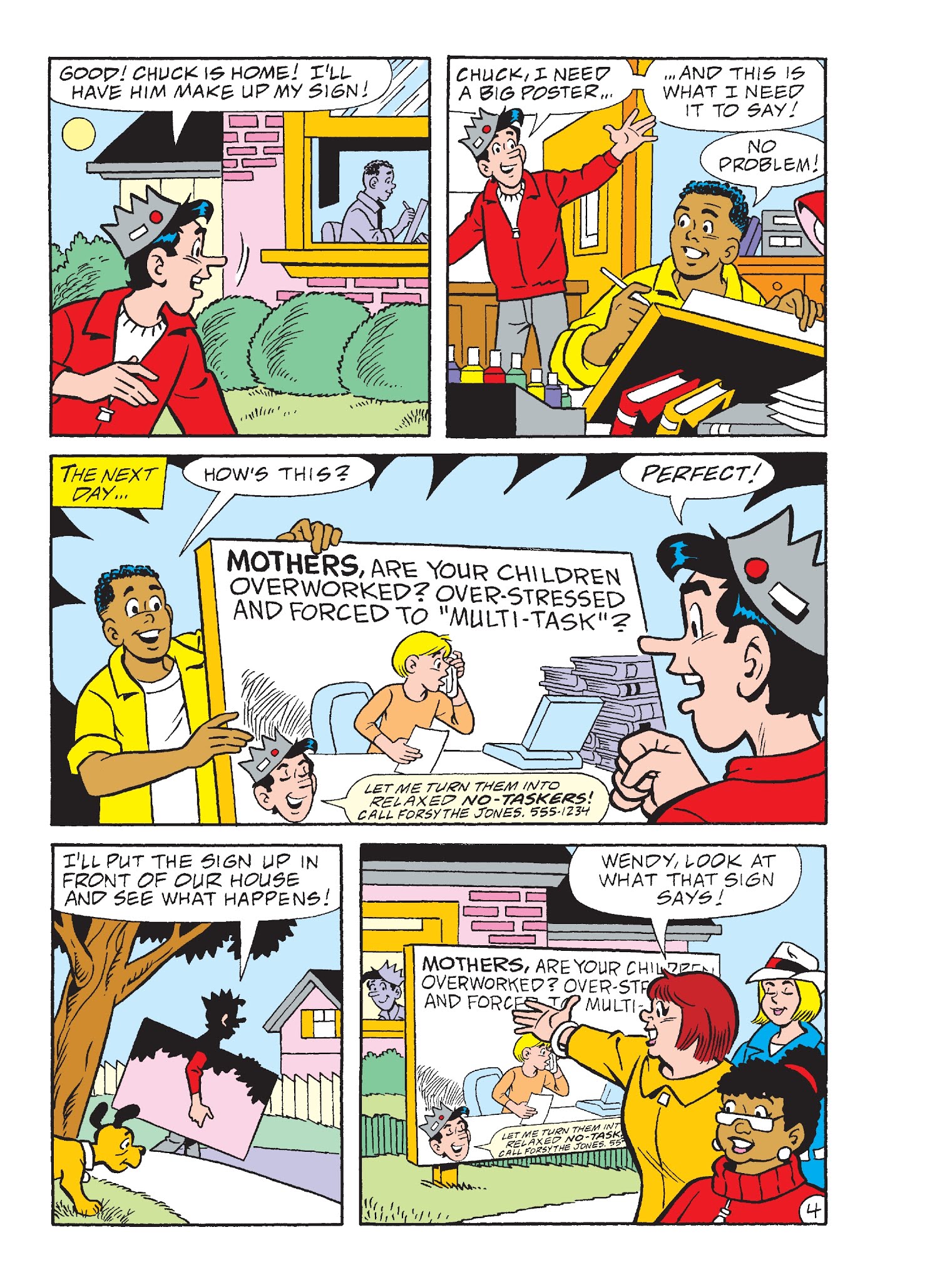 Read online Archie's Funhouse Double Digest comic -  Issue #28 - 31