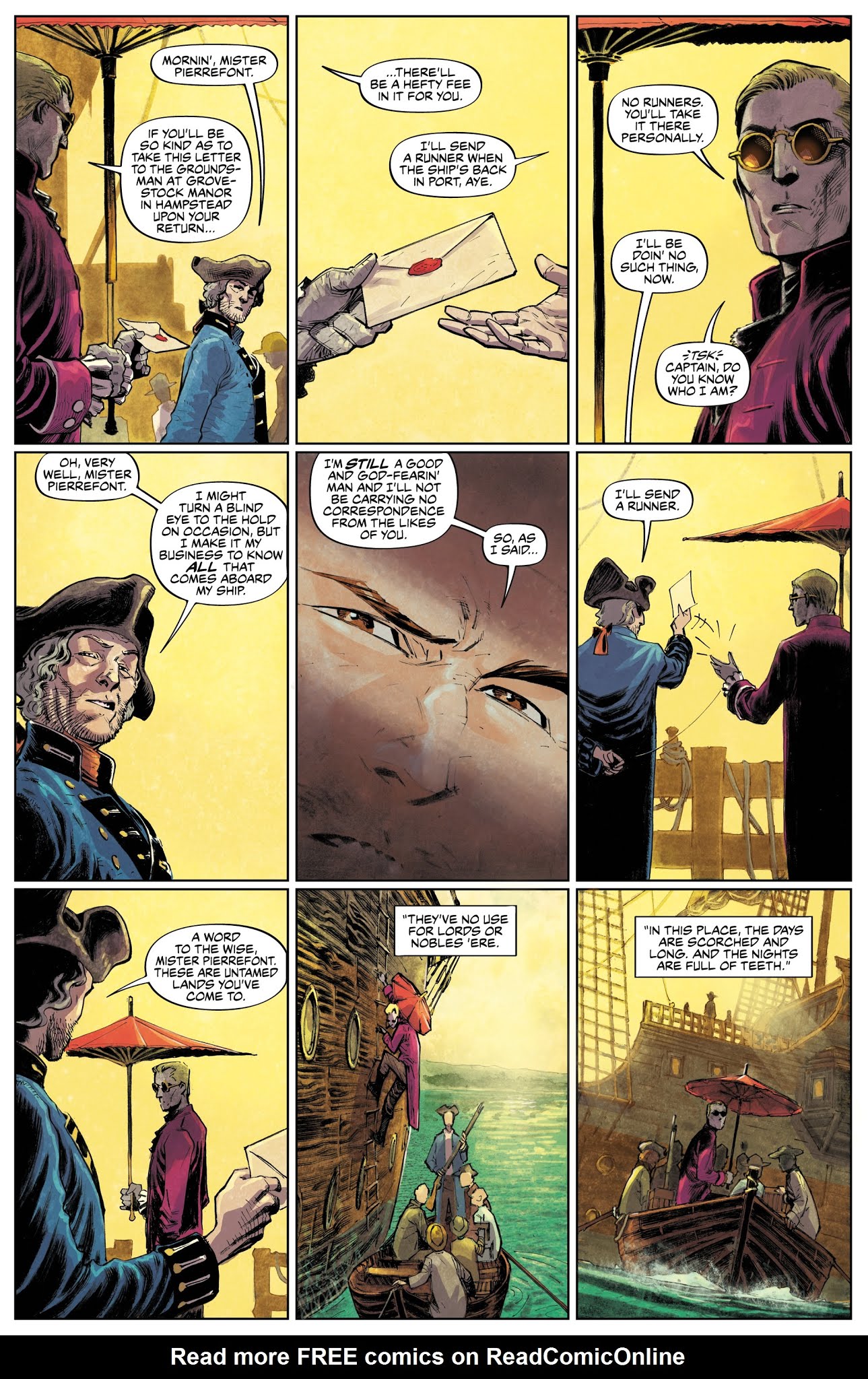 Read online These Savage Shores comic -  Issue #1 - 13