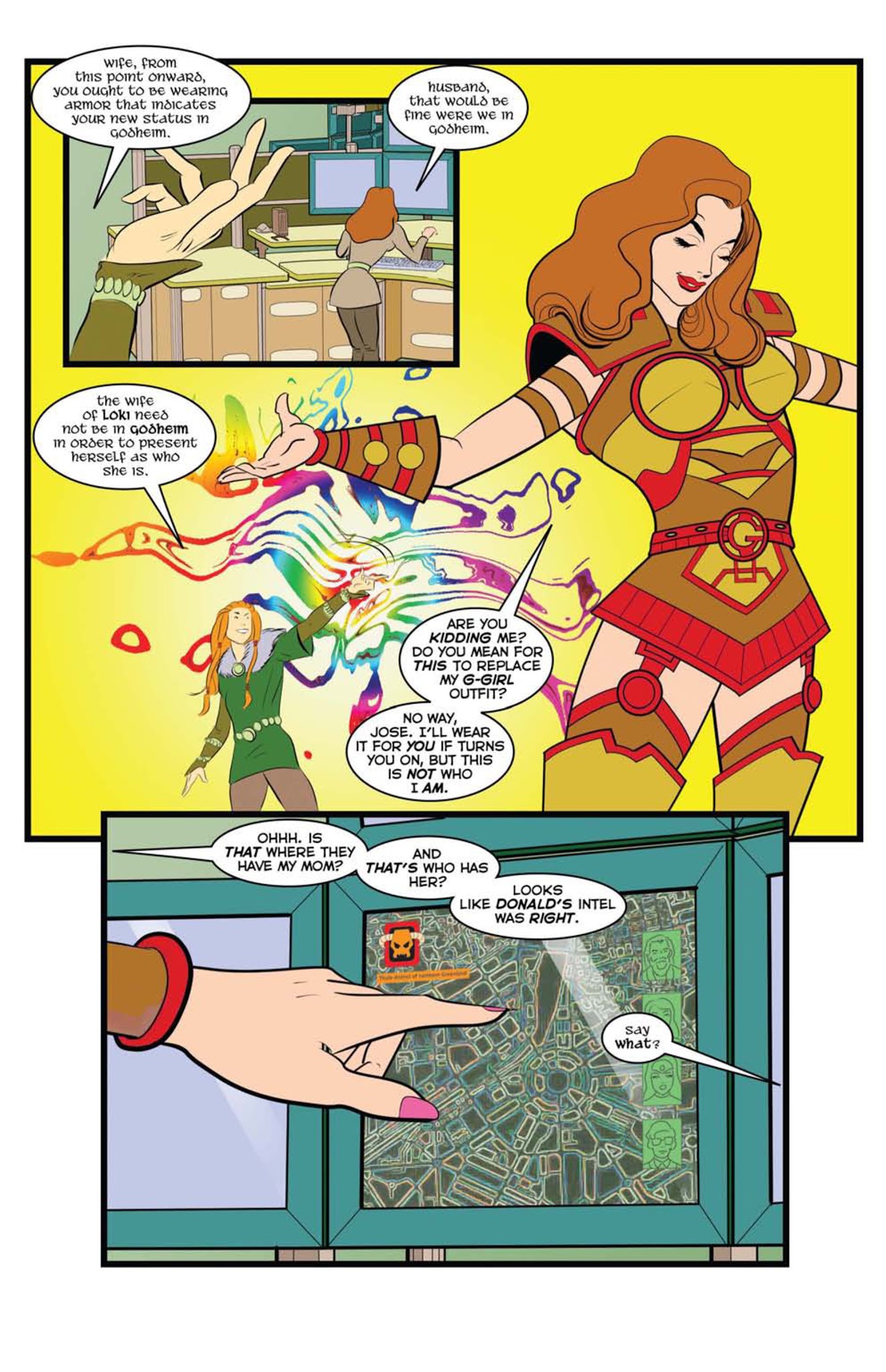 Read online The Sensational G-Girl comic -  Issue #4 - 28