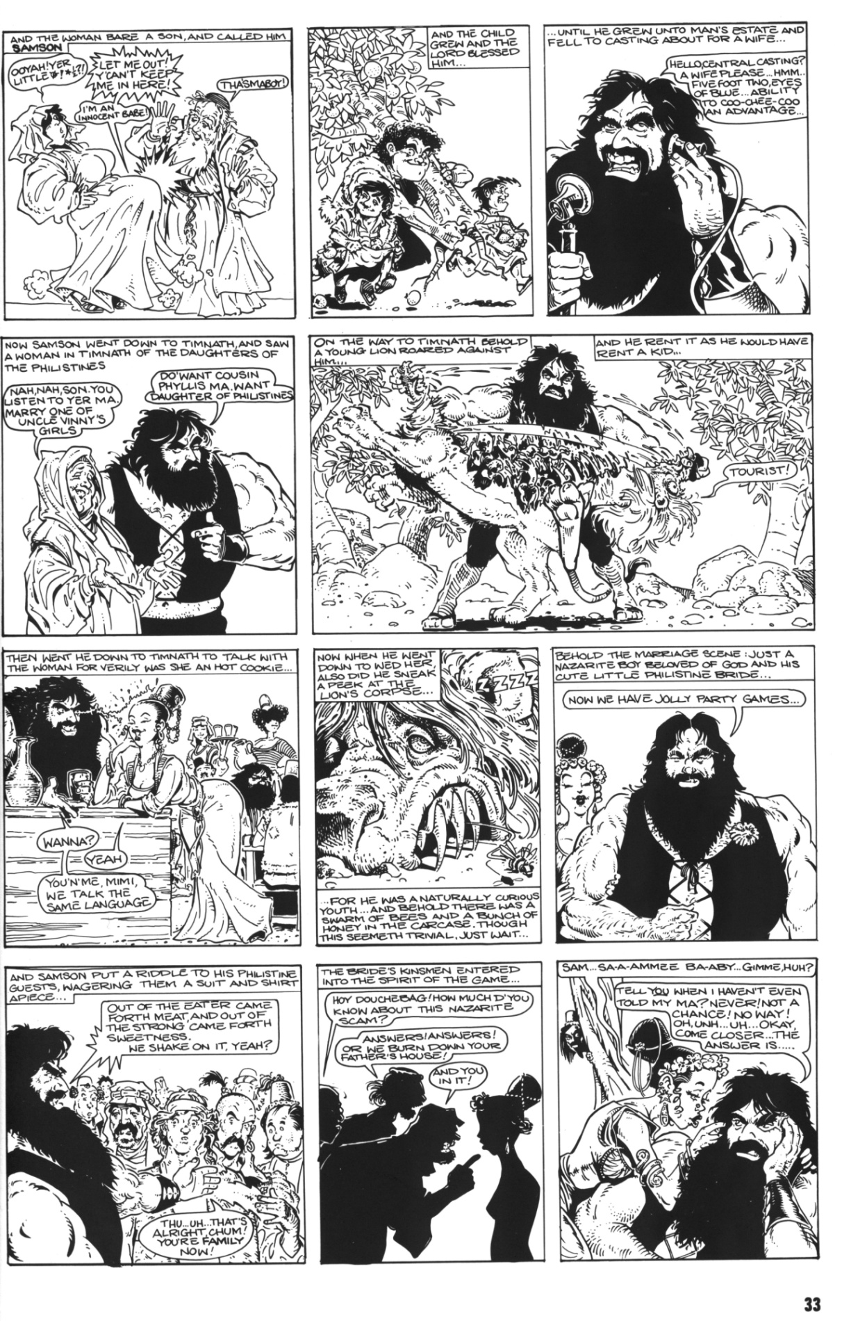 Read online Outrageous Tales From The Old Testament comic -  Issue # Full - 35