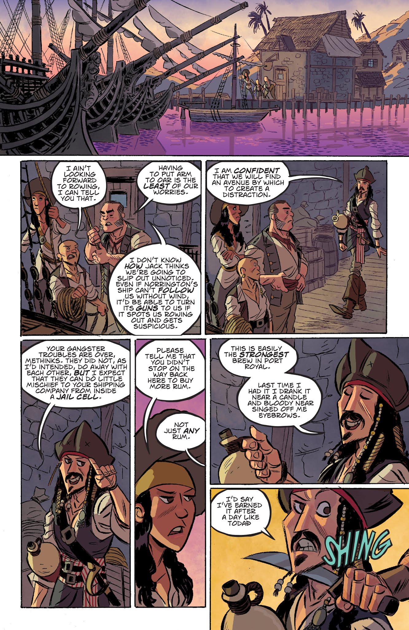 Read online Disney Pirates of the Caribbean comic -  Issue #2 - 21