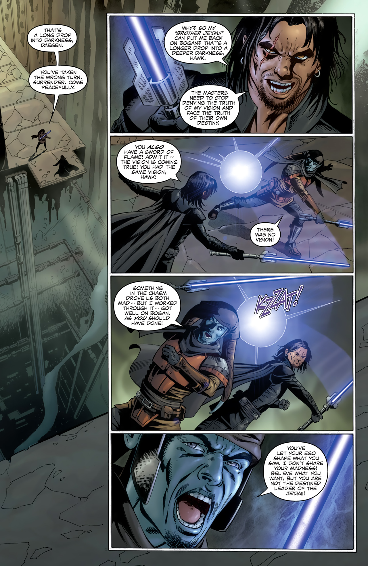 Read online Star Wars: Dawn of the Jedi - Prisoner of Bogan comic -  Issue #4 - 11