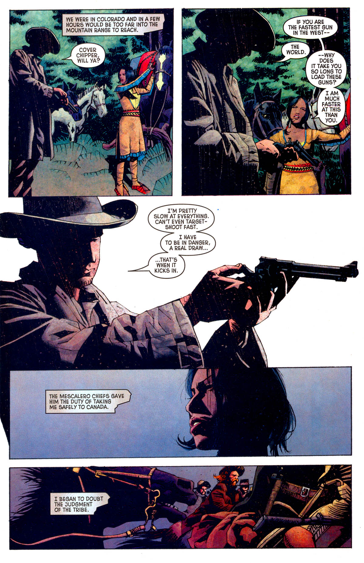 Read online Marvel Westerns: Outlaw Files comic -  Issue #Marvel Westerns Western Legends - 5