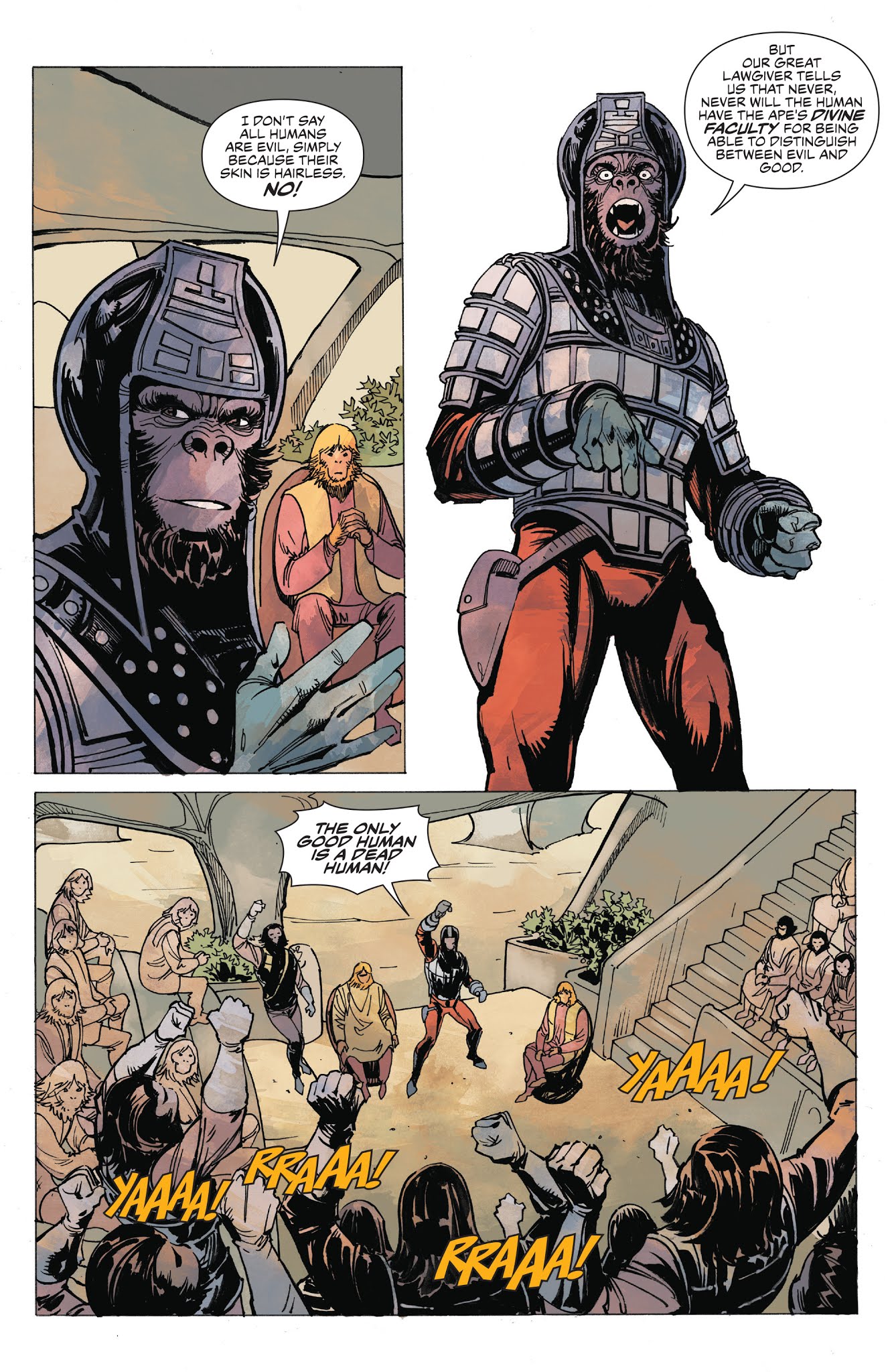 Read online Planet of the Apes: Ursus comic -  Issue #6 - 10