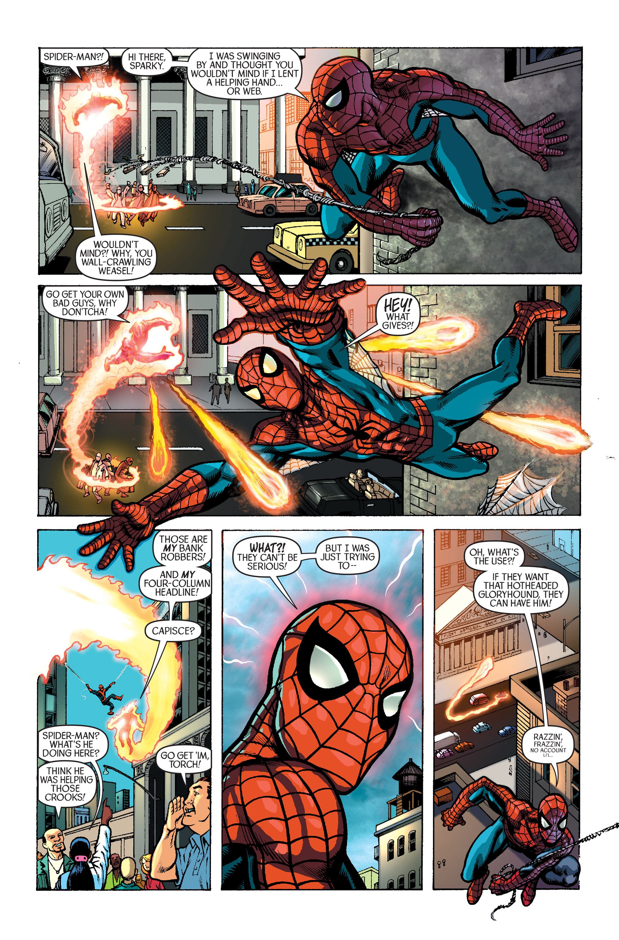 Read online Spider-Man/Human Torch comic -  Issue #1 - 11