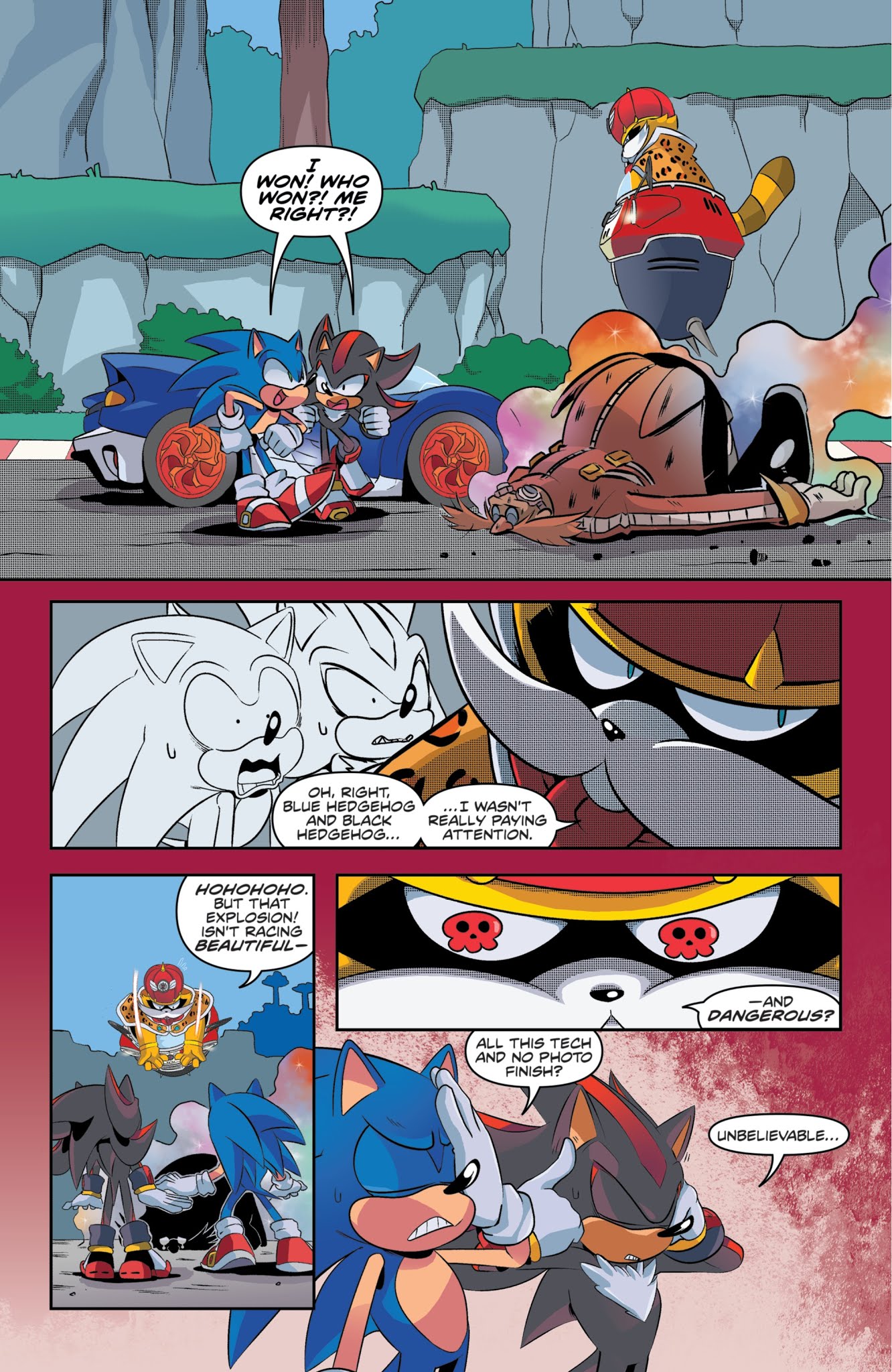 Read online Team Sonic Racing One-Shot comic -  Issue # Full - 20