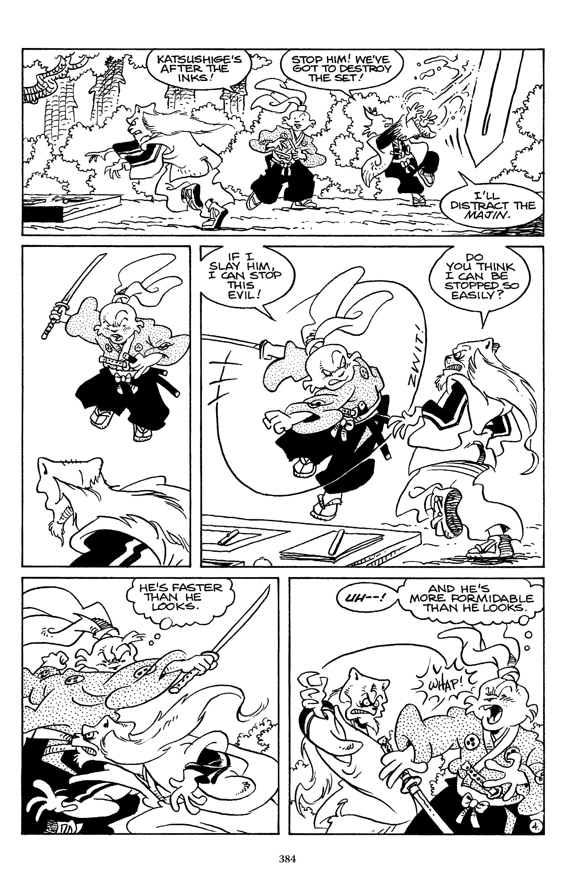 Read online The Usagi Yojimbo Saga comic -  Issue # TPB 4 - 381