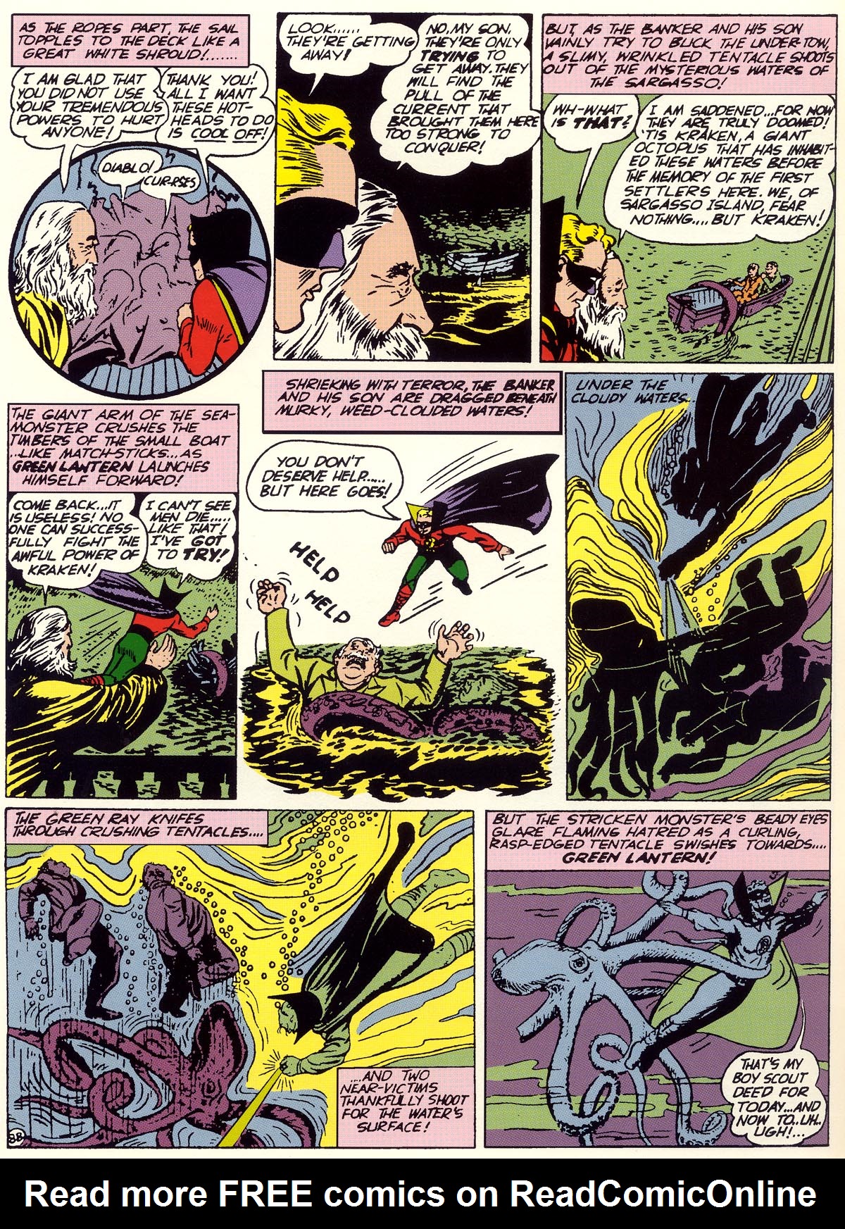 Read online Green Lantern (1941) comic -  Issue #3 - 22