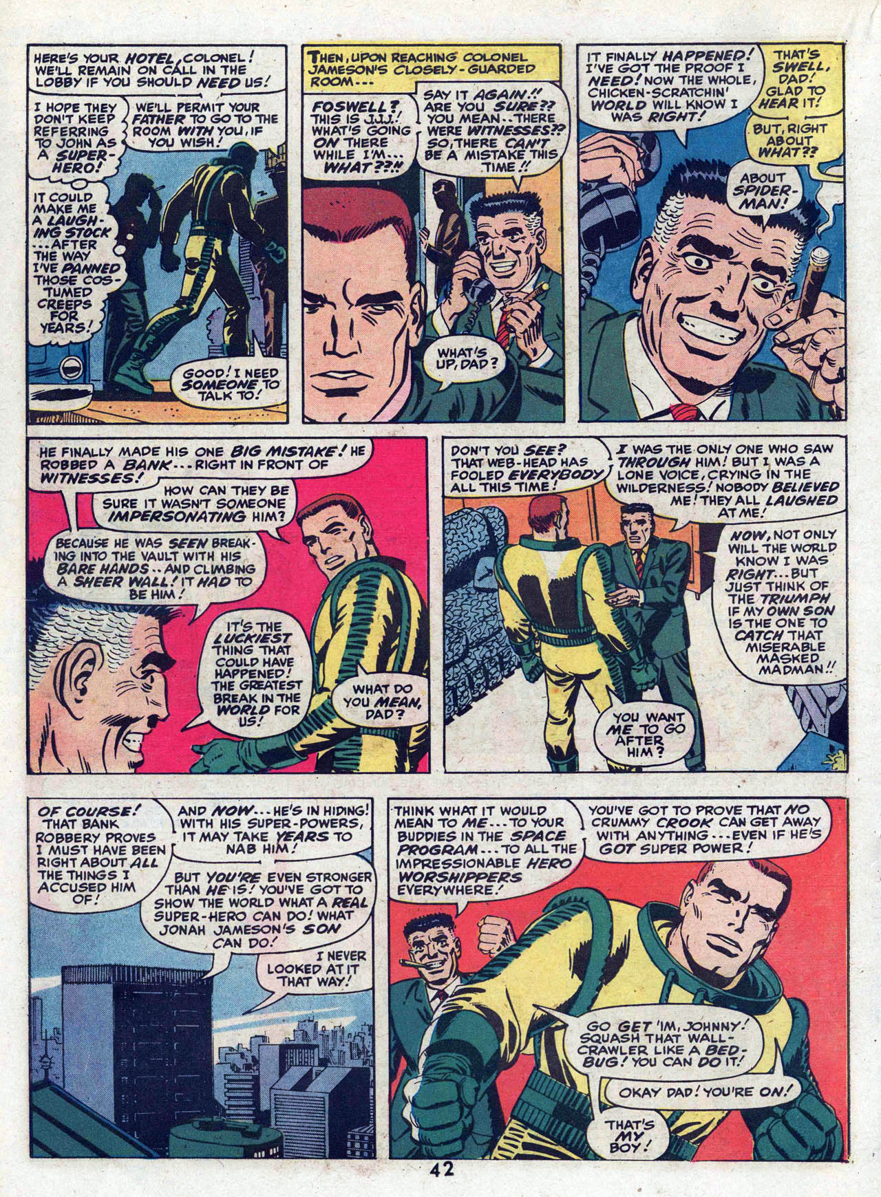 Read online Marvel Treasury Edition comic -  Issue #1 - 42