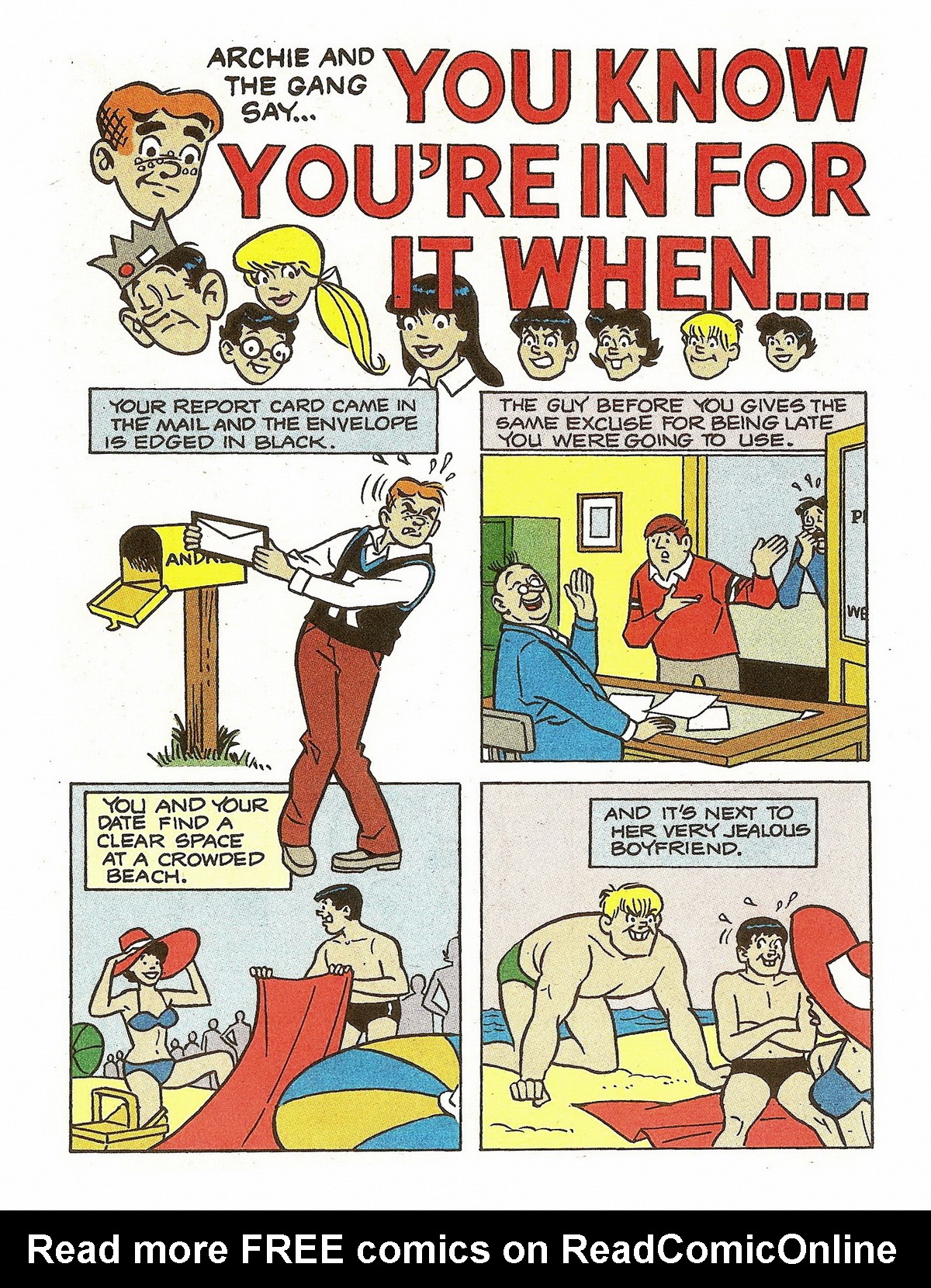 Read online Jughead's Double Digest Magazine comic -  Issue #68 - 164