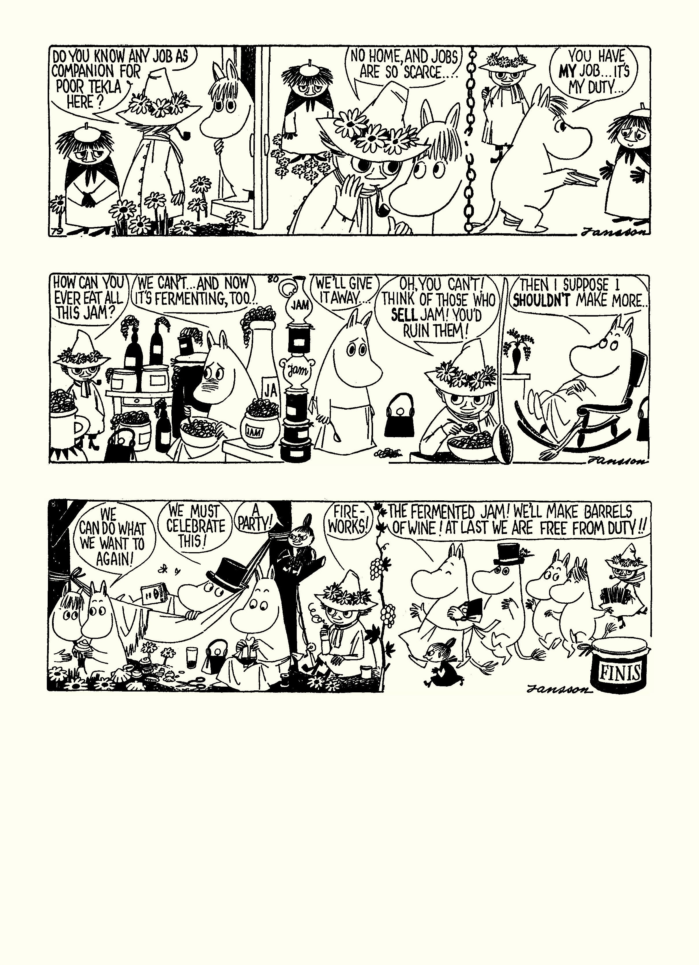 Read online Moomin: The Complete Tove Jansson Comic Strip comic -  Issue # TPB 4 - 57