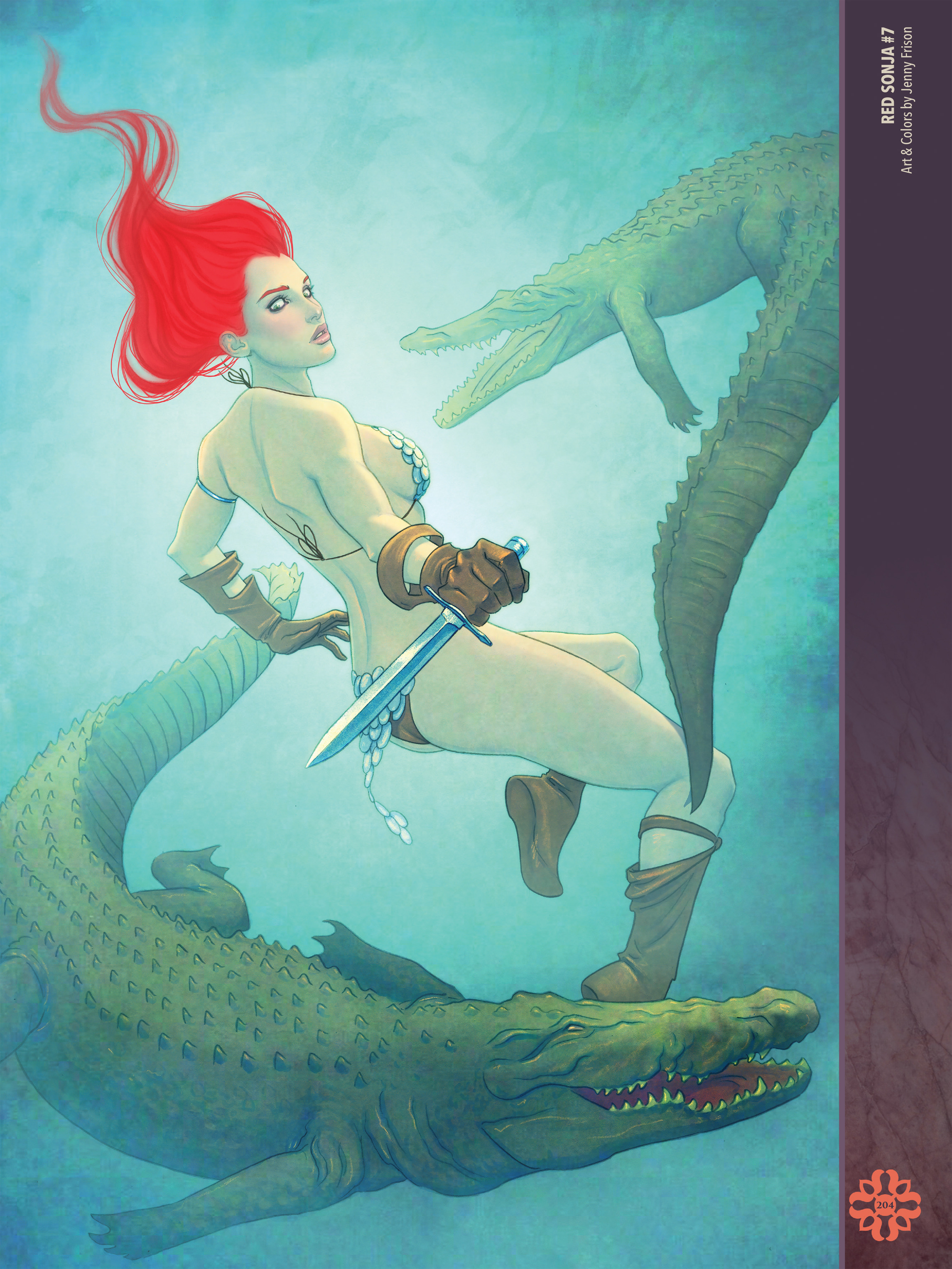 Read online The Art of Red Sonja comic -  Issue # TPB 2 (Part 3) - 5