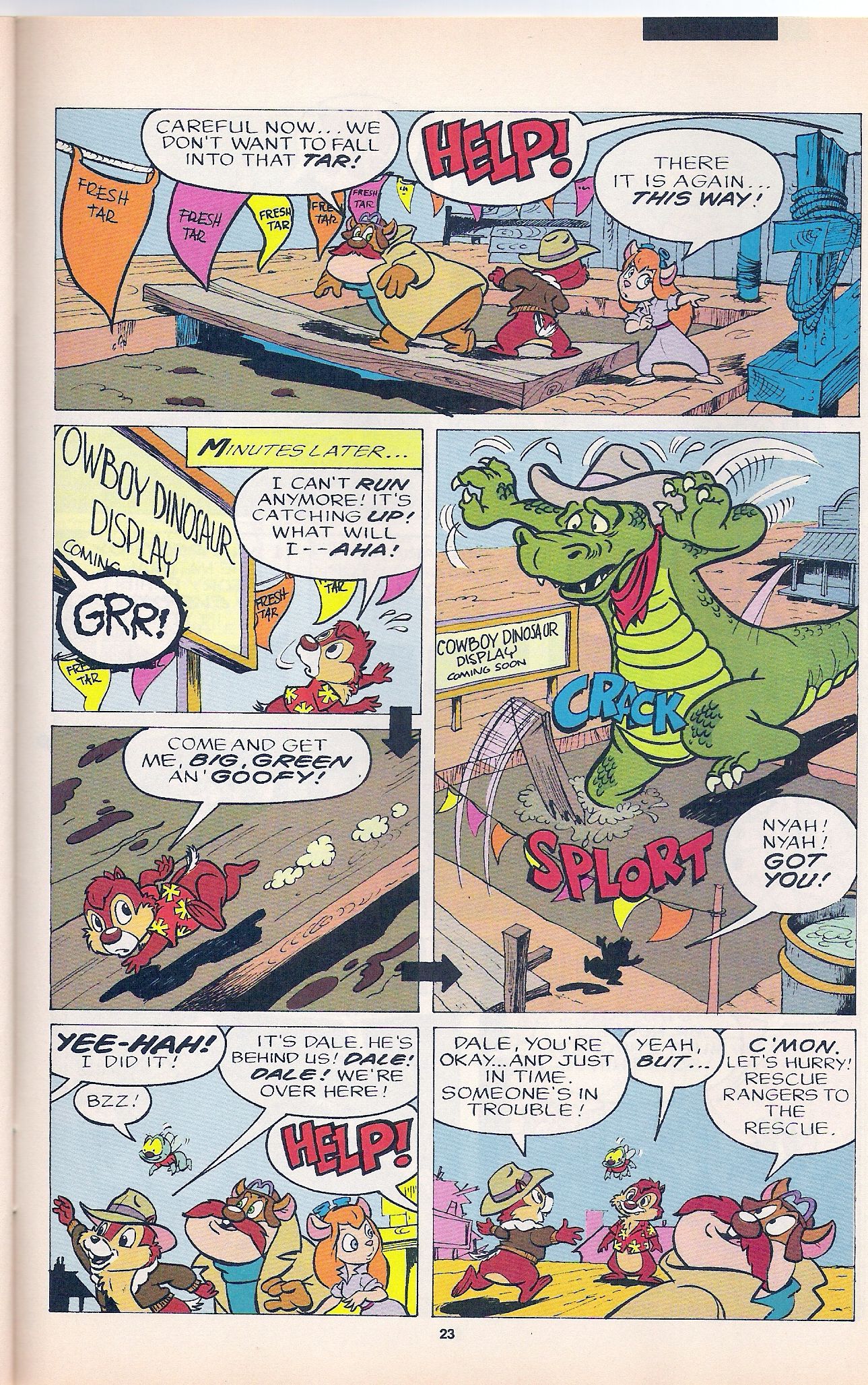 Read online Disney's Chip 'N Dale Rescue Rangers comic -  Issue #9 - 31