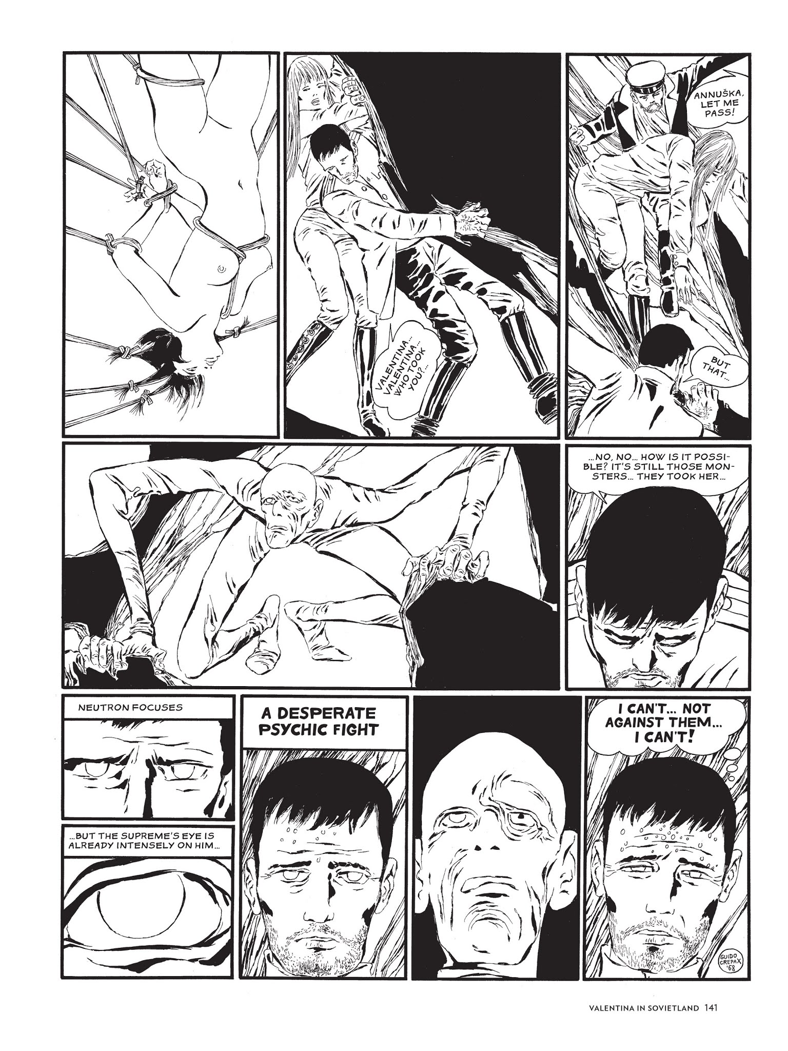 Read online The Complete Crepax comic -  Issue # TPB 1 - 135