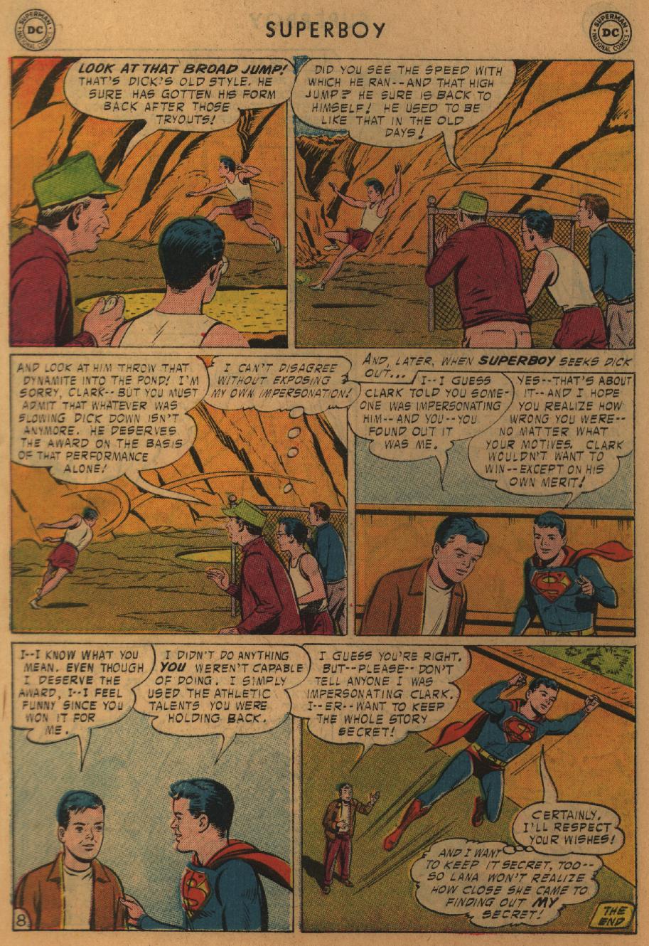 Read online Superboy (1949) comic -  Issue #50 - 9