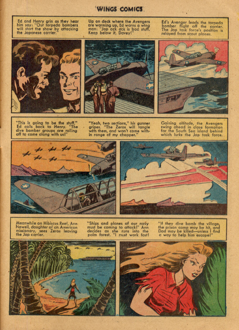 Read online Wings Comics comic -  Issue #38 - 47