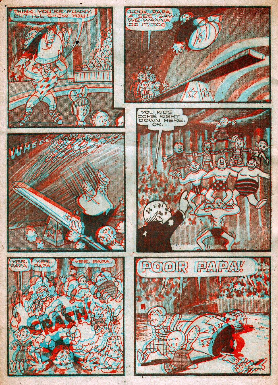 Read online 3-D Circus comic -  Issue # Full - 8