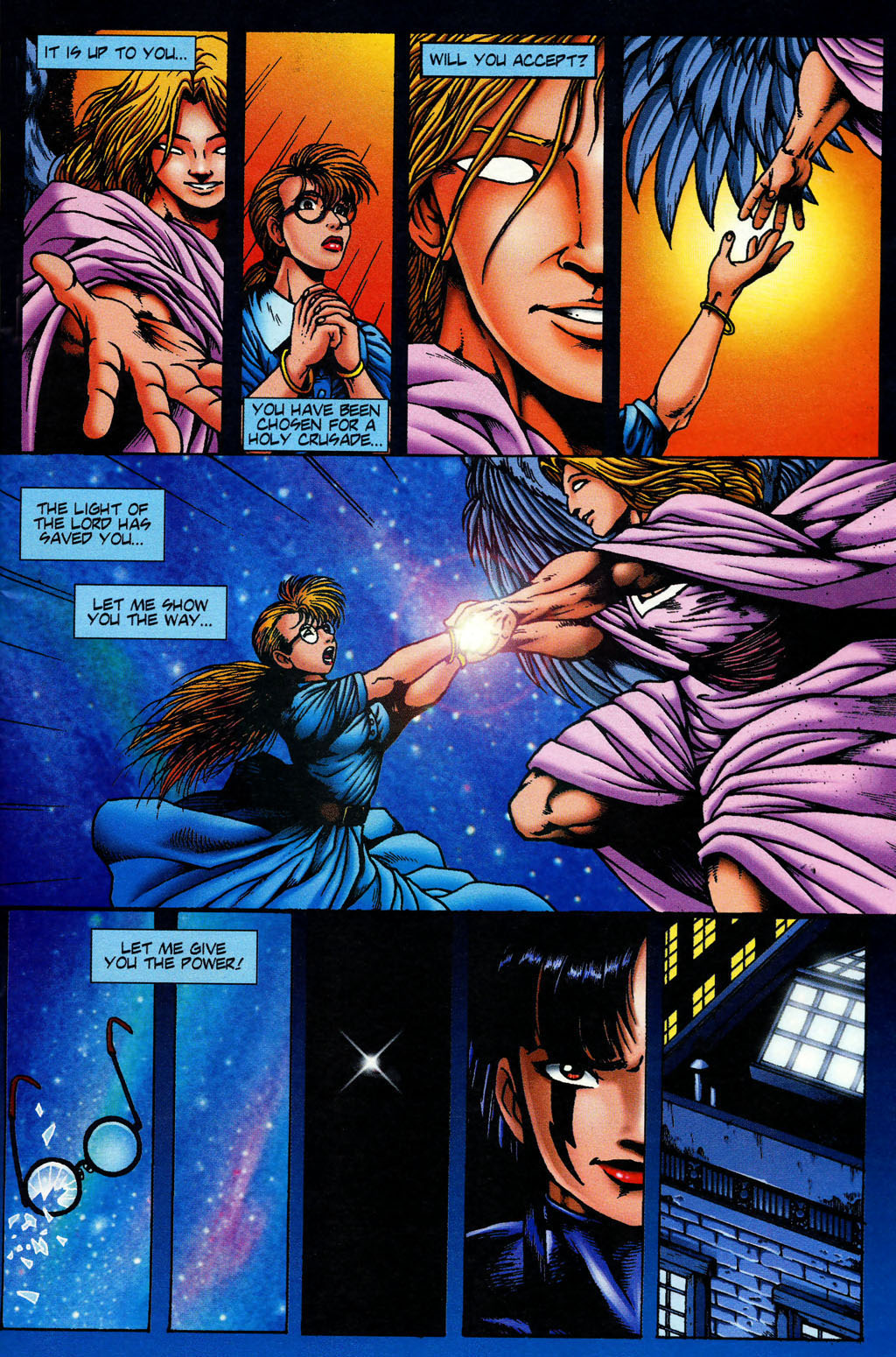Read online Warrior Nun Areala vs. Razor comic -  Issue # Full - 5