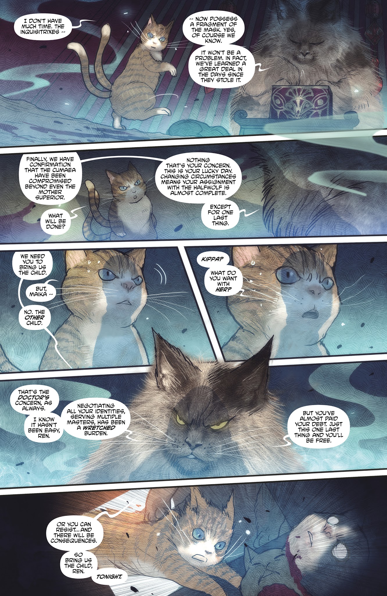 Read online Monstress comic -  Issue #15 - 16