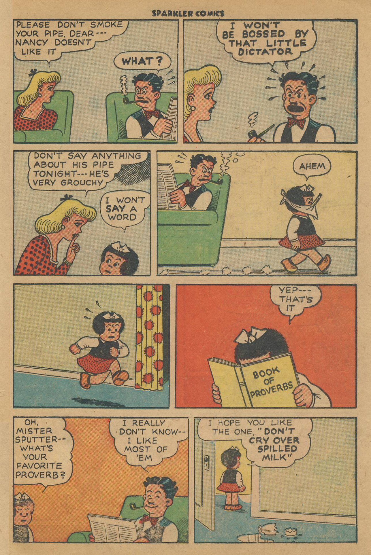 Read online Sparkler Comics comic -  Issue #98 - 21